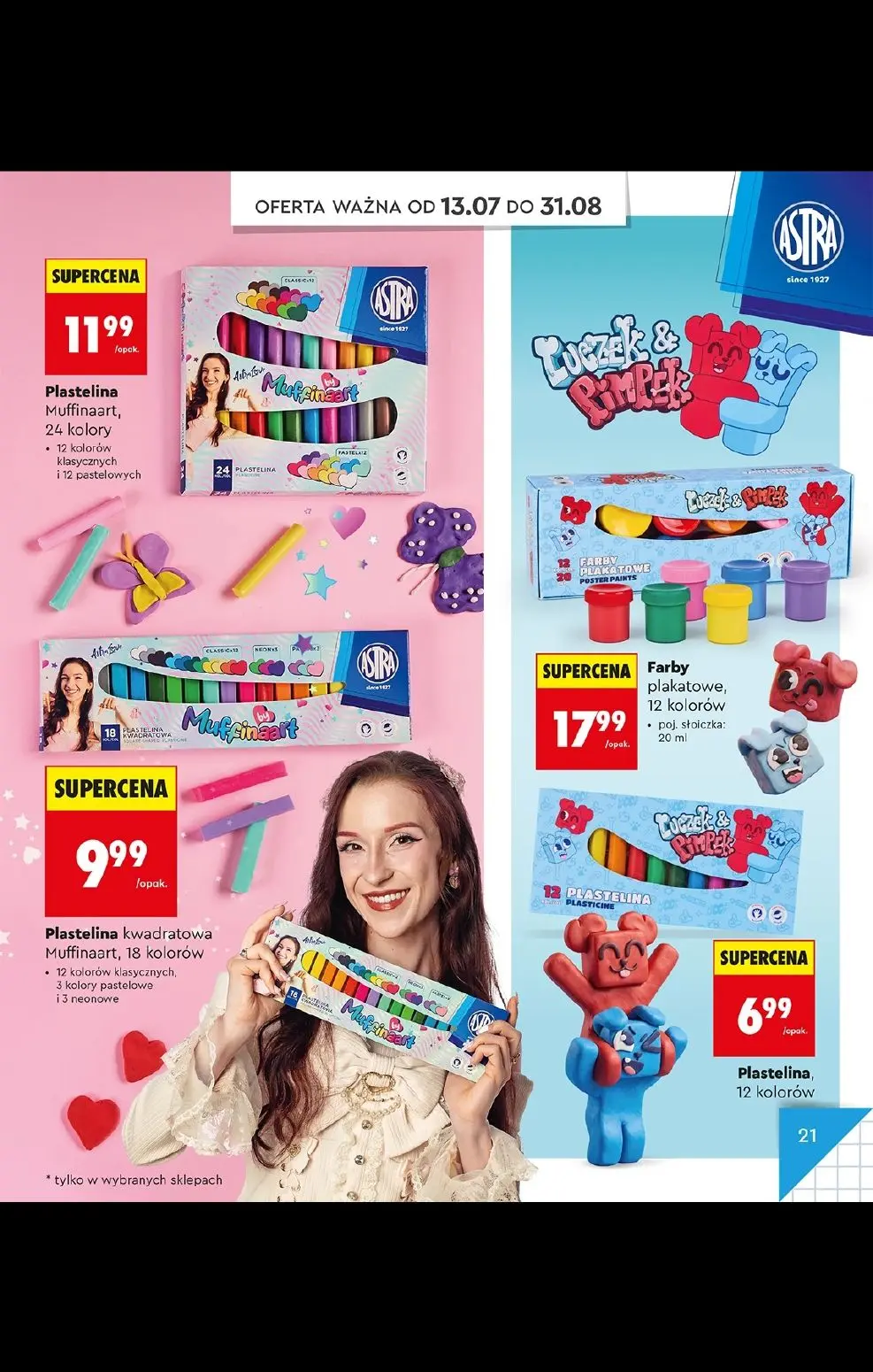 gazetka promocyjna Biedronka Do mojej szkoły idę! - Strona 21
