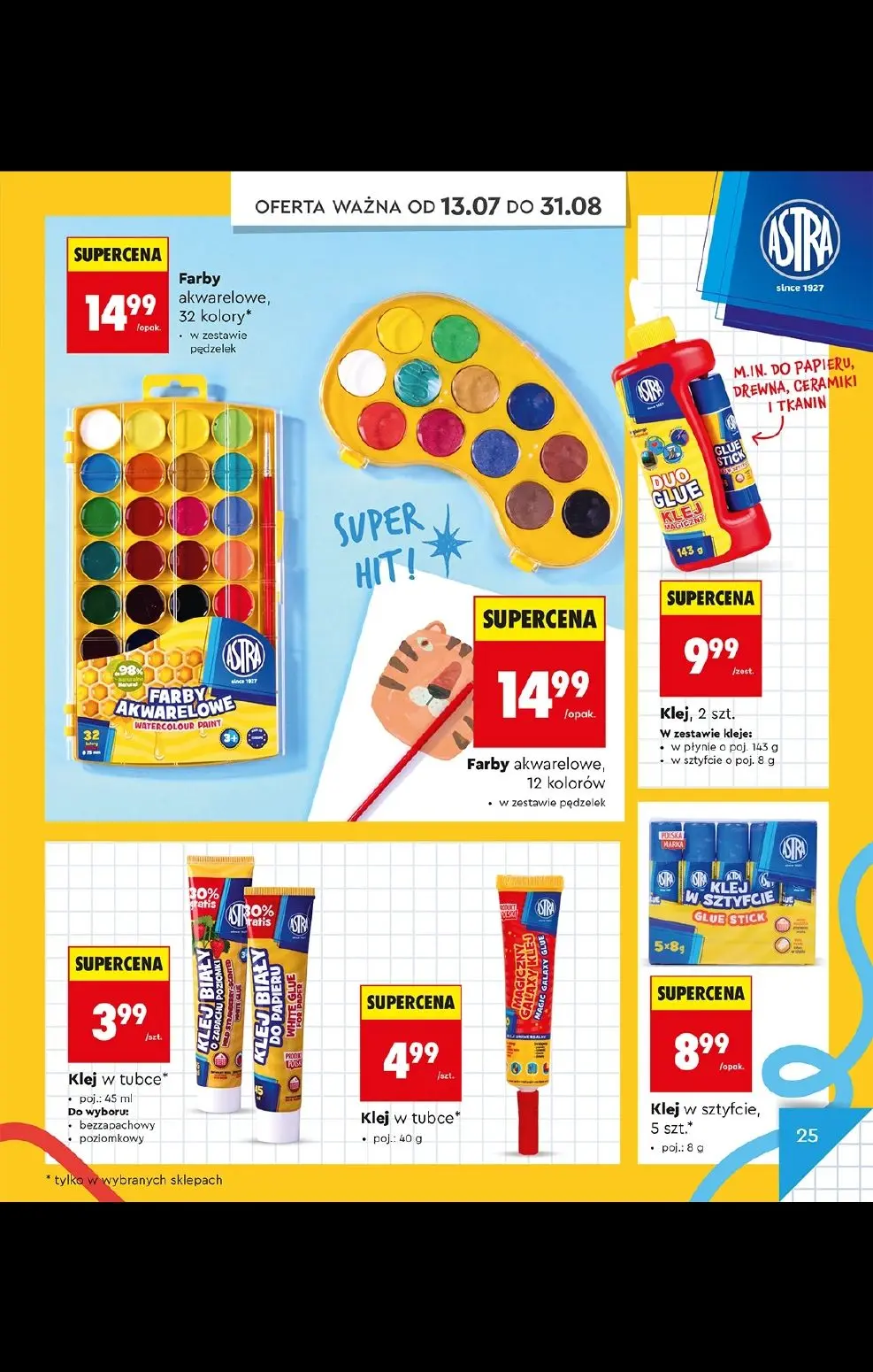 gazetka promocyjna Biedronka Do mojej szkoły idę! - Strona 25
