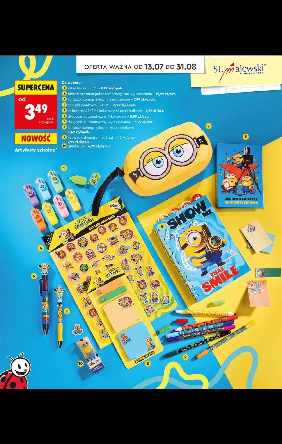 gazetka promocyjna Biedronka Do mojej szkoły idę! - Strona 34