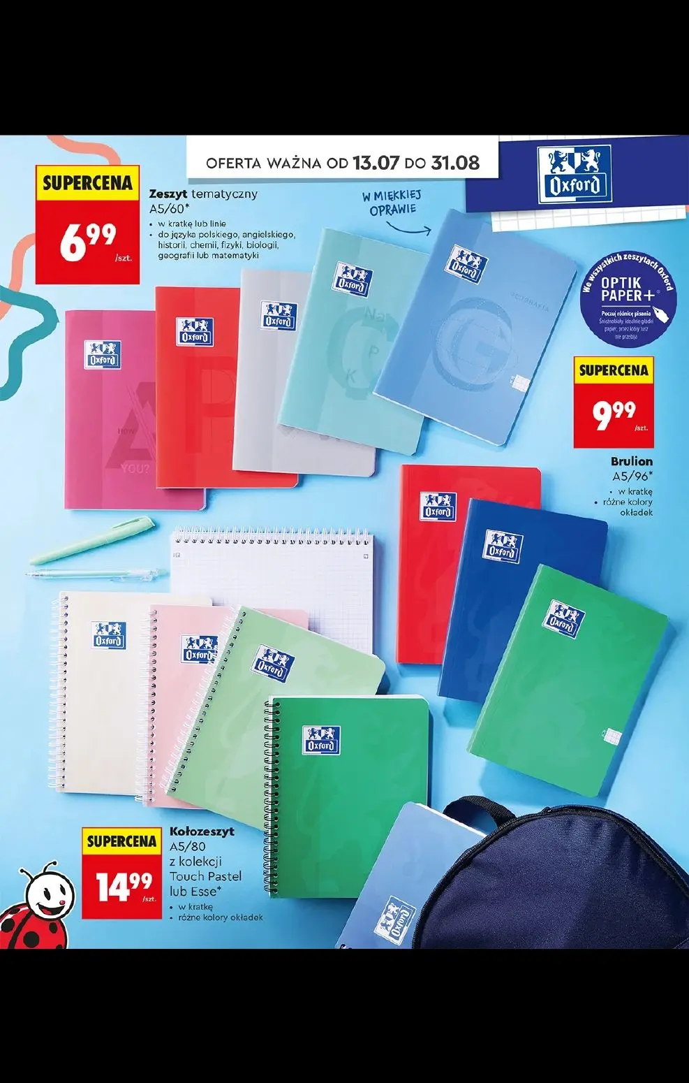 gazetka promocyjna Biedronka Do mojej szkoły idę! - Strona 40