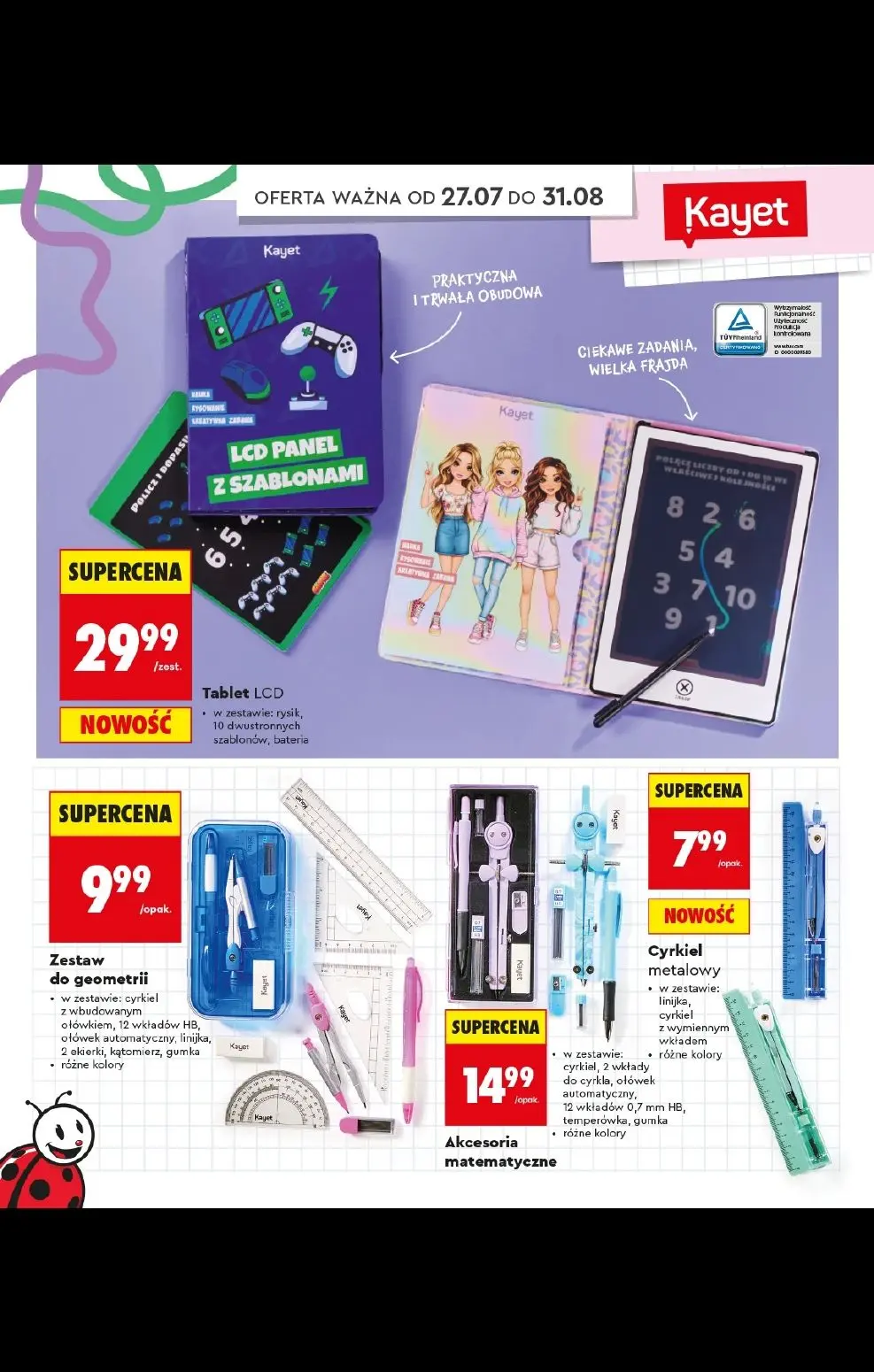 gazetka promocyjna Biedronka Do mojej szkoły idę! - Strona 8