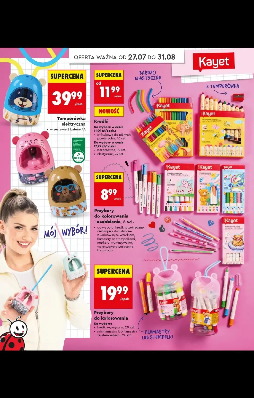gazetka promocyjna Biedronka Do mojej szkoły idę! - Strona 10
