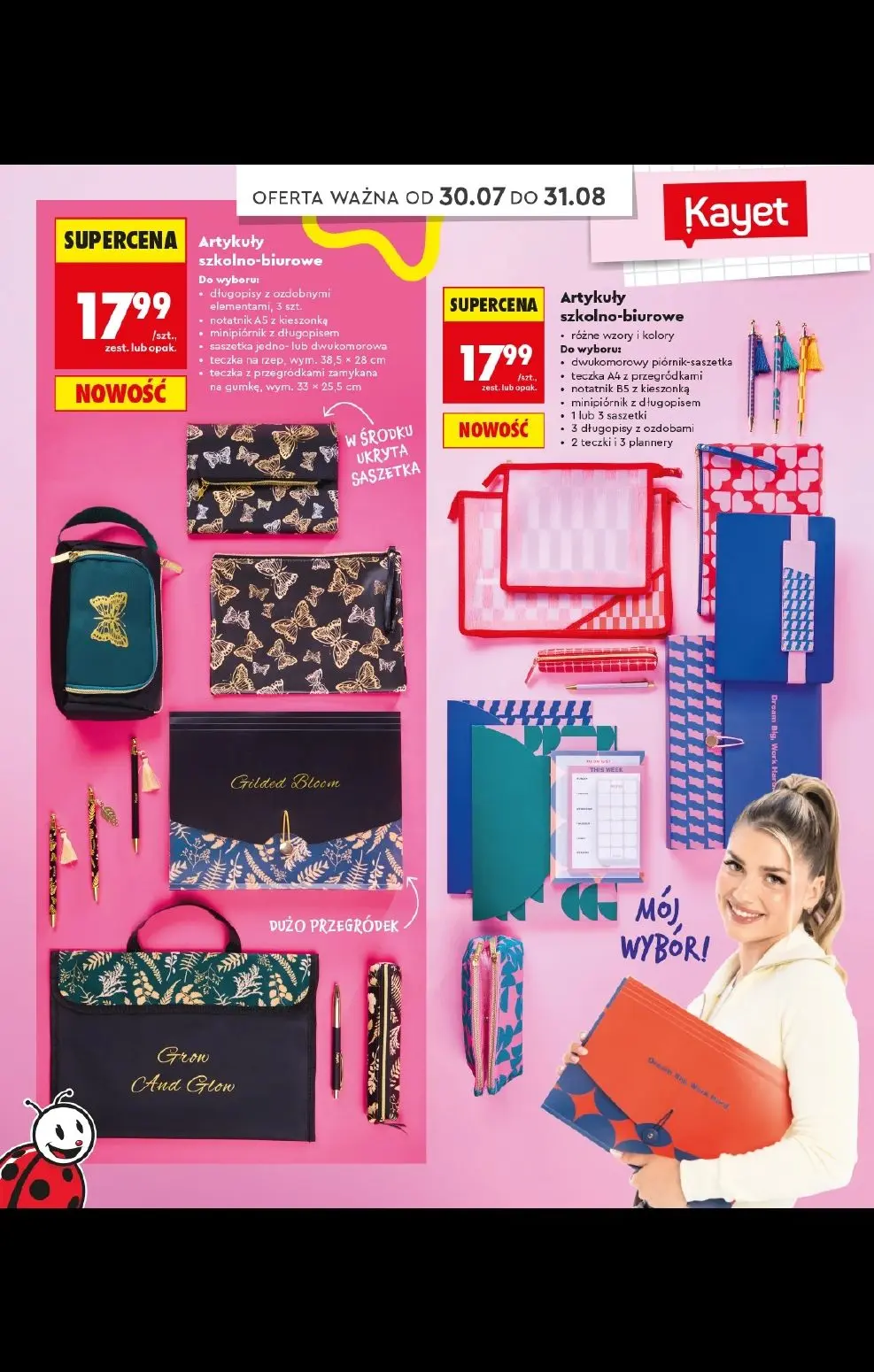 gazetka promocyjna Biedronka Do mojej szkoły idę! - Strona 14