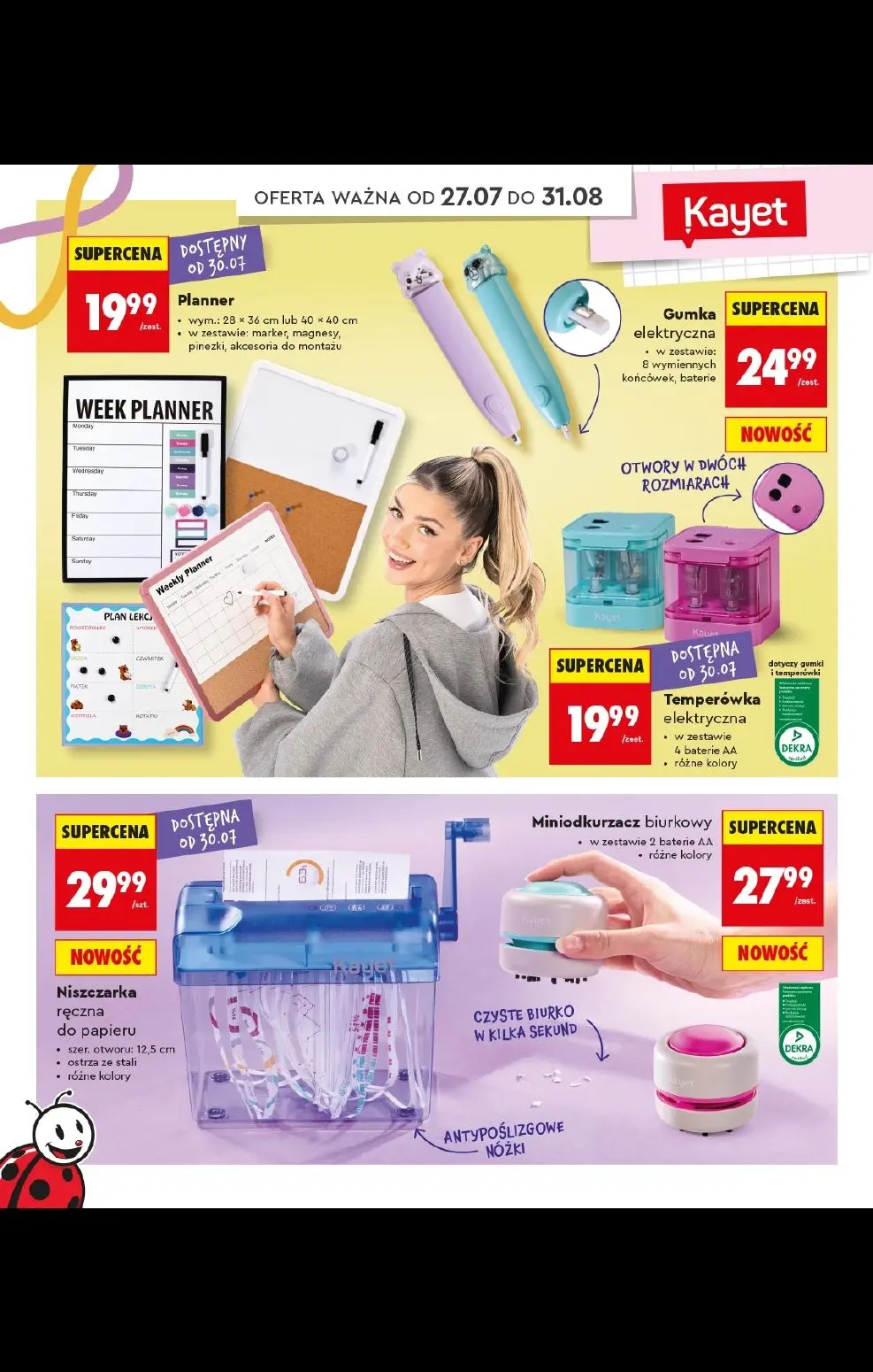 gazetka promocyjna Biedronka Do mojej szkoły idę! - Strona 16