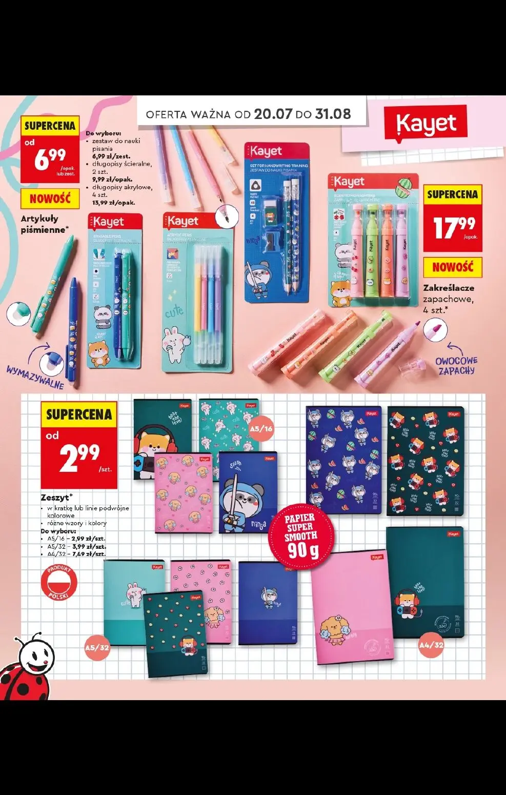gazetka promocyjna Biedronka Do mojej szkoły idę! - Strona 22