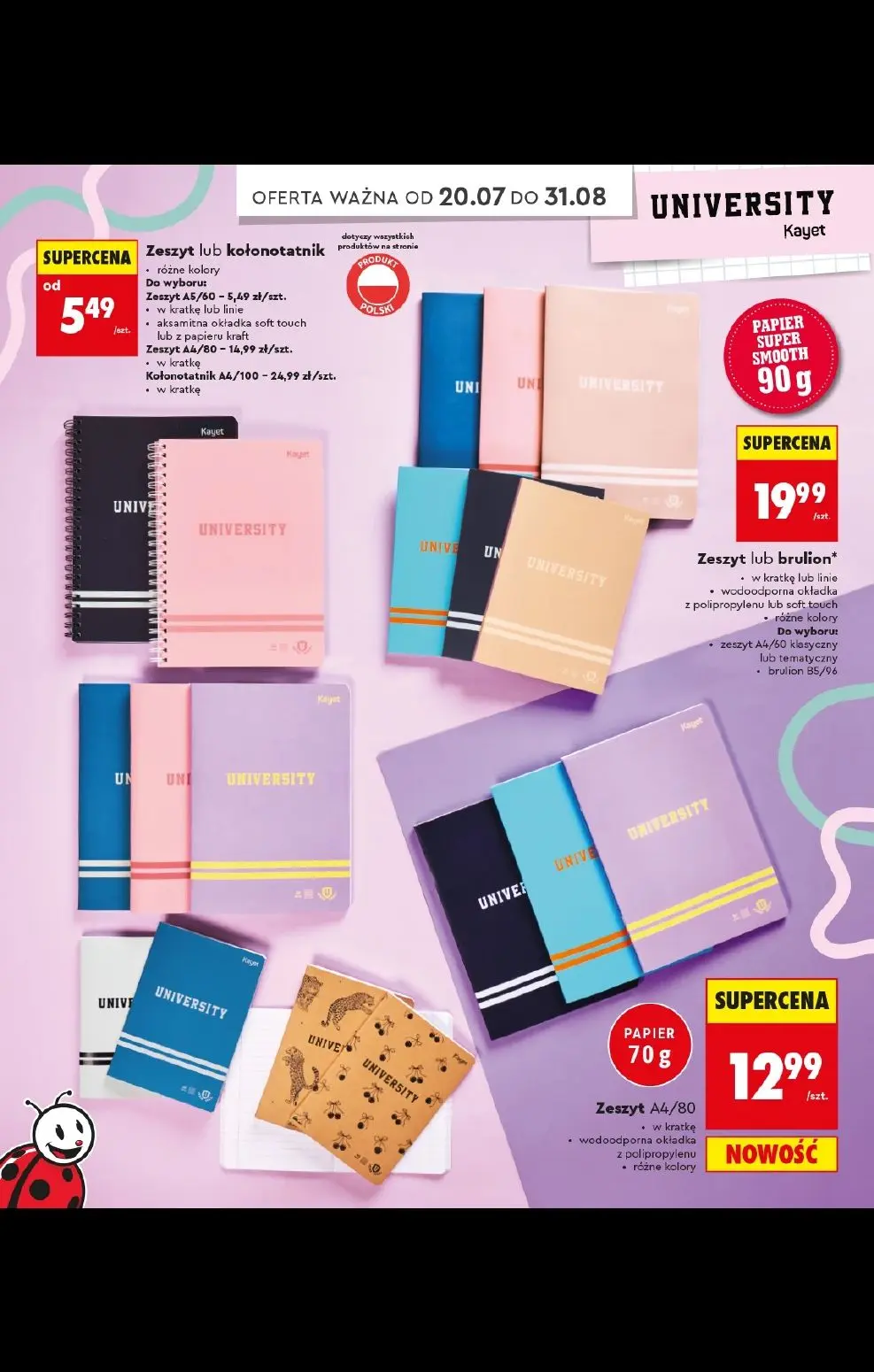 gazetka promocyjna Biedronka Do mojej szkoły idę! - Strona 26