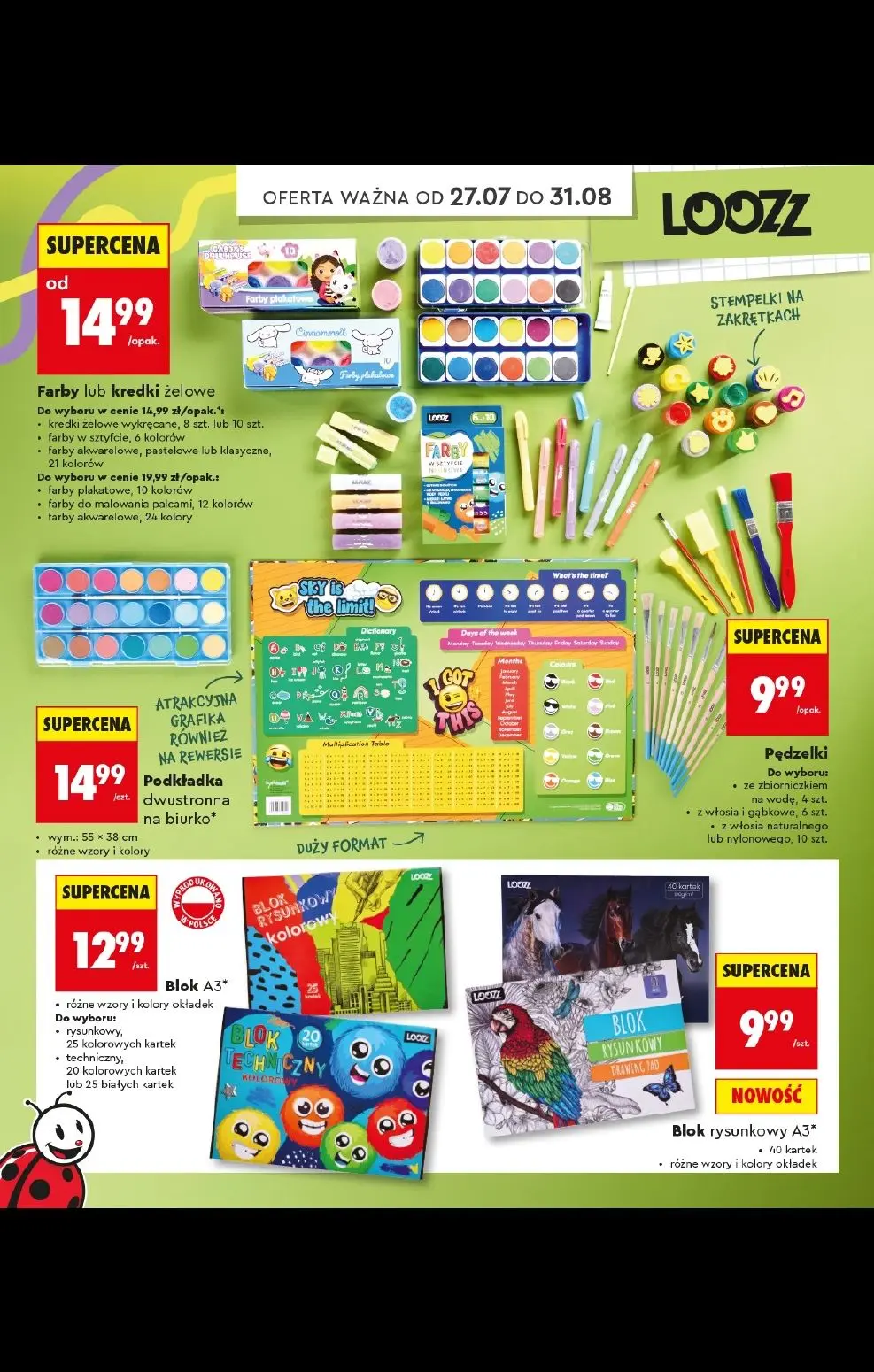 gazetka promocyjna Biedronka Do mojej szkoły idę! - Strona 40