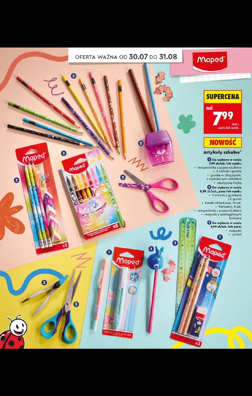 gazetka promocyjna Biedronka Do mojej szkoły idę! - Strona 52