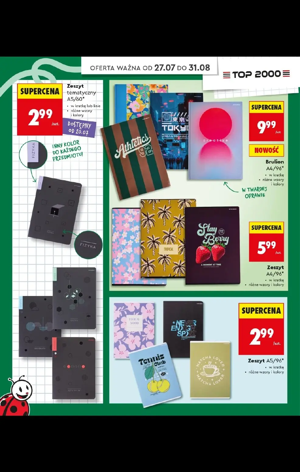 gazetka promocyjna Biedronka Do mojej szkoły idę! - Strona 64