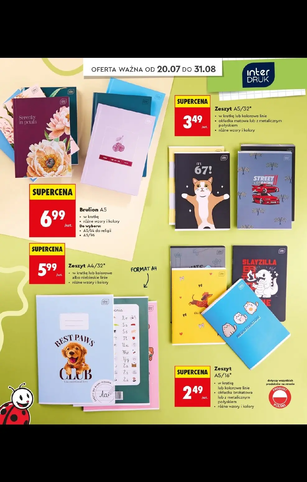 gazetka promocyjna Biedronka Do mojej szkoły idę! - Strona 70