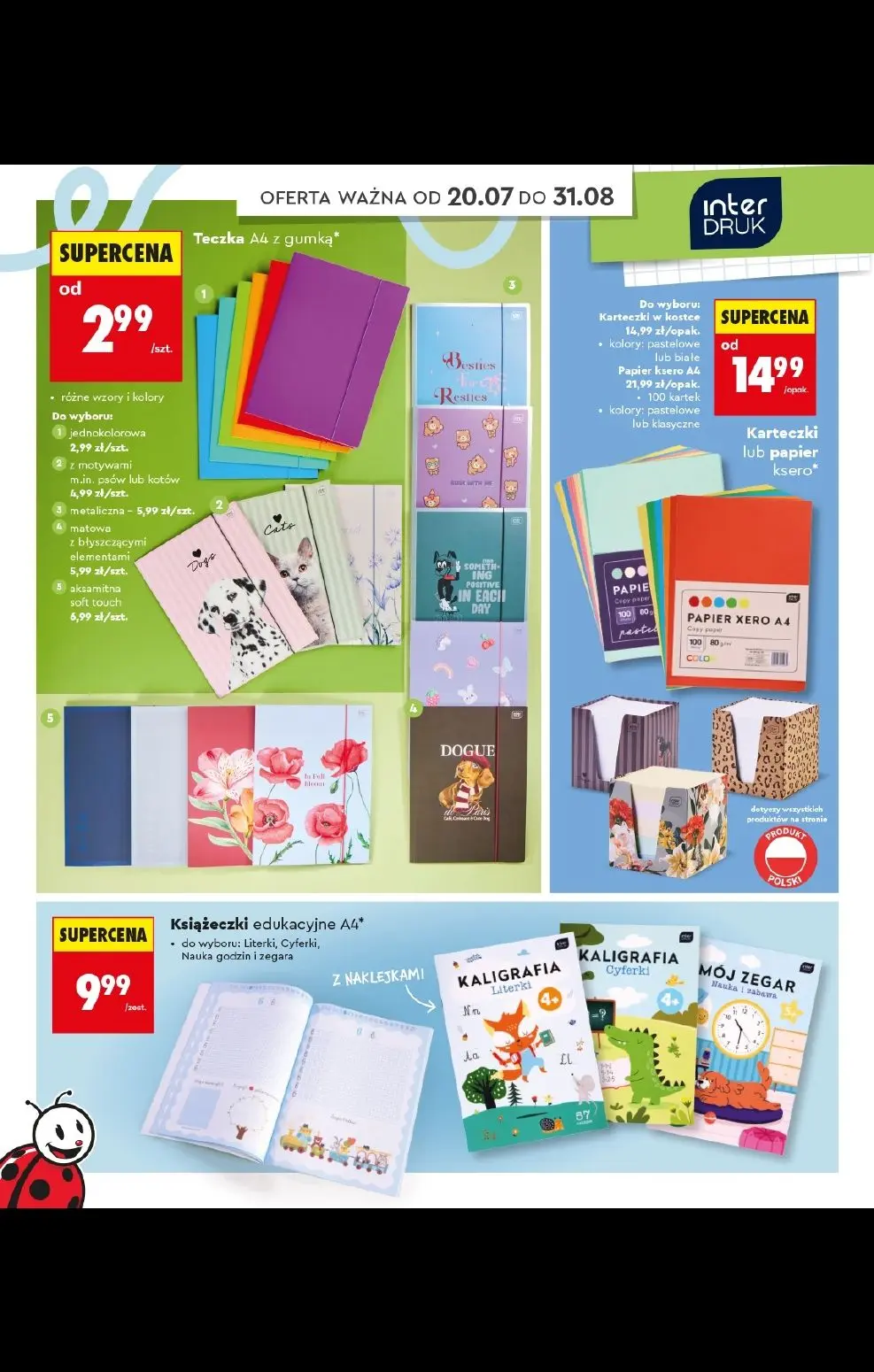 gazetka promocyjna Biedronka Do mojej szkoły idę! - Strona 74