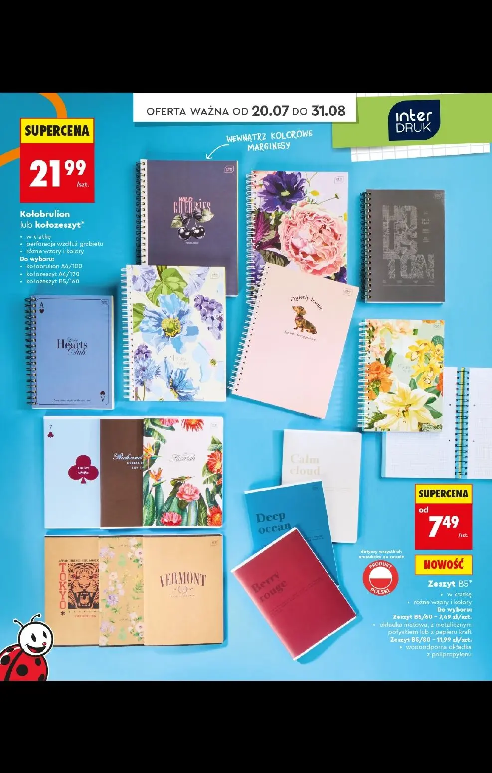 gazetka promocyjna Biedronka Do mojej szkoły idę! - Strona 76