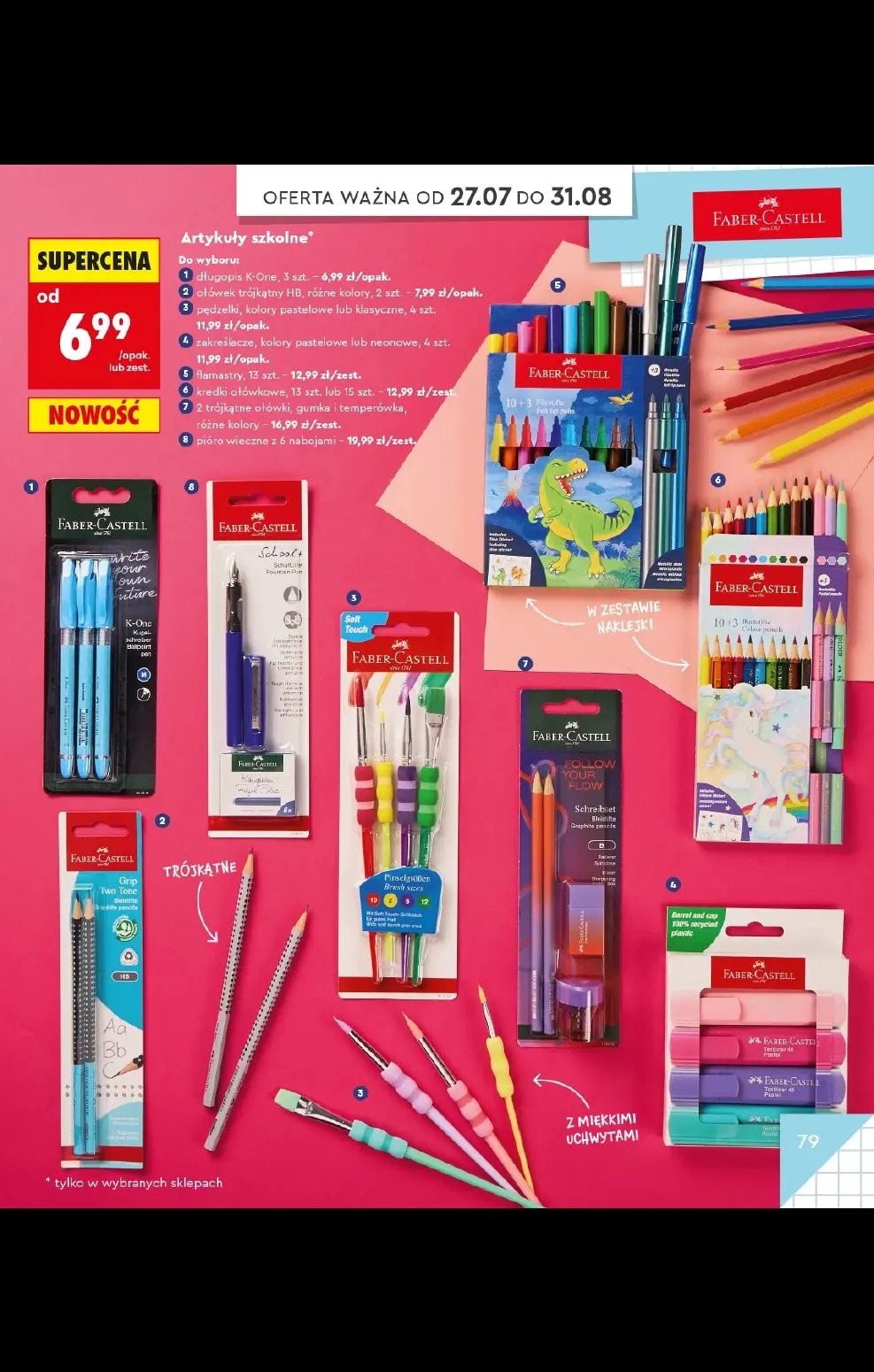 gazetka promocyjna Biedronka Do mojej szkoły idę! - Strona 79