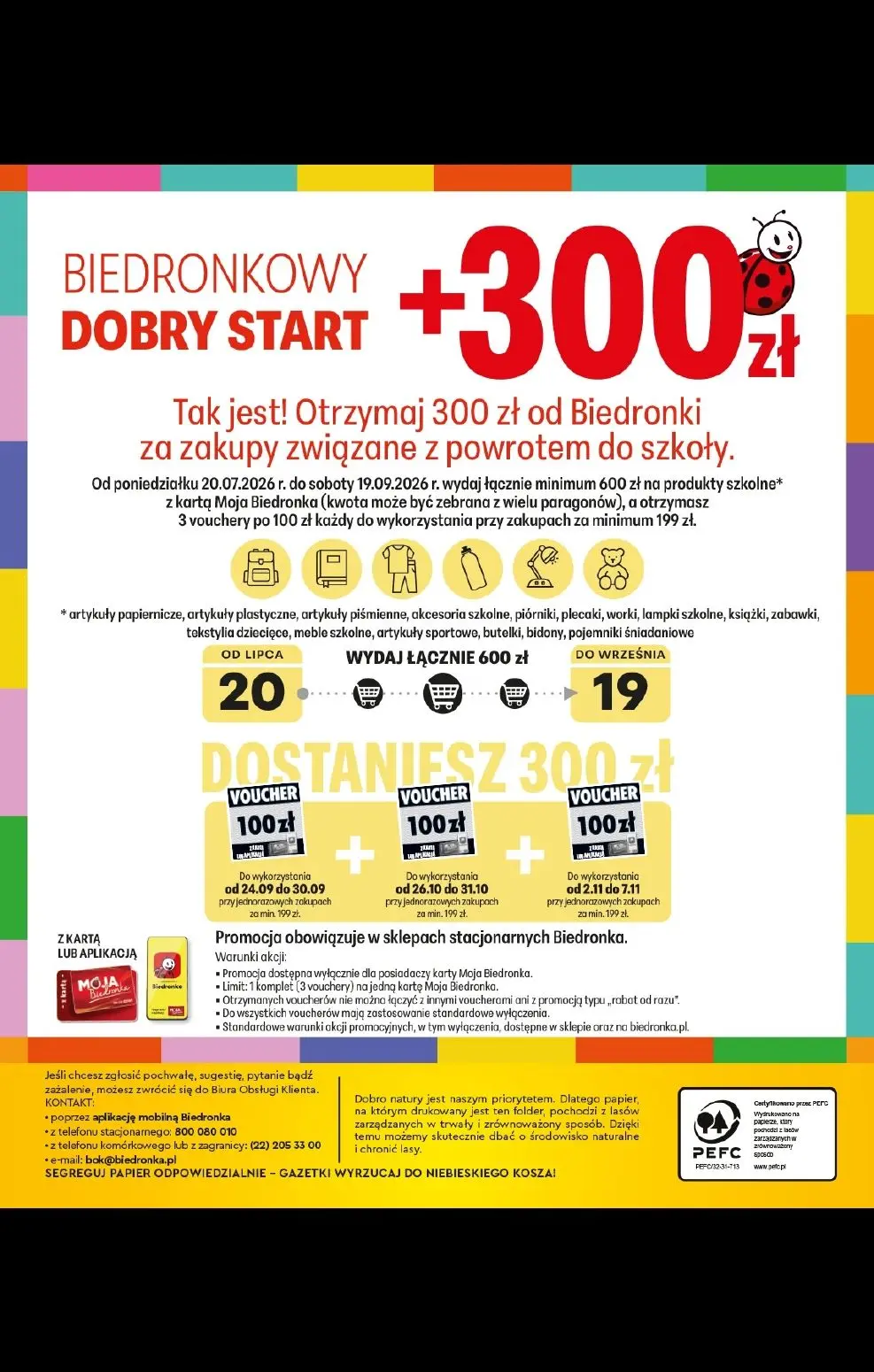 gazetka promocyjna Biedronka Do mojej szkoły idę! - Strona 92