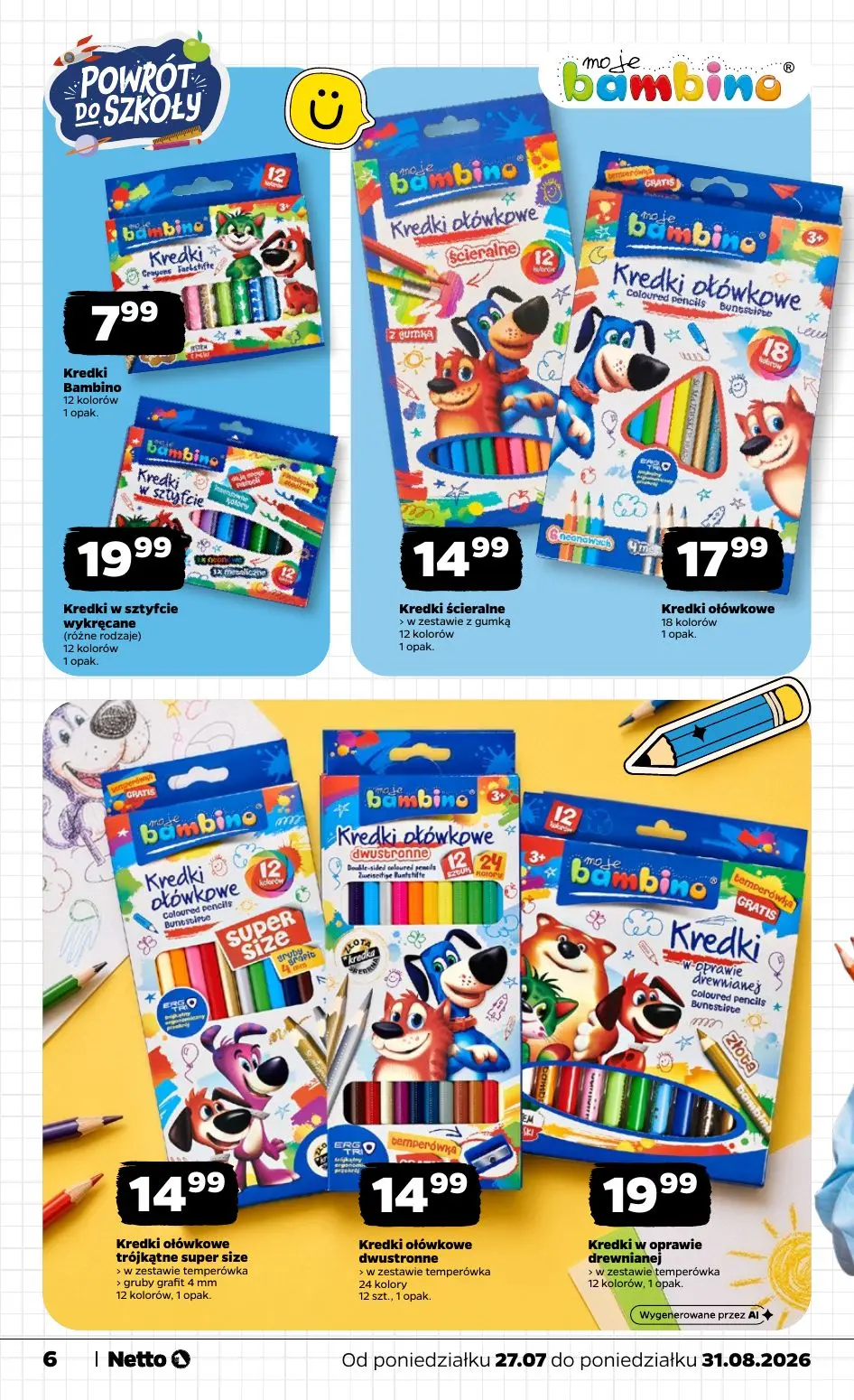 gazetka promocyjna NETTO Powrót do szkoły - Strona 6