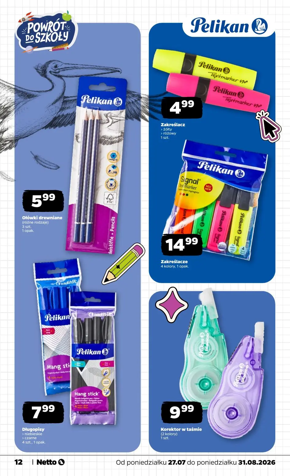 gazetka promocyjna NETTO Powrót do szkoły - Strona 12