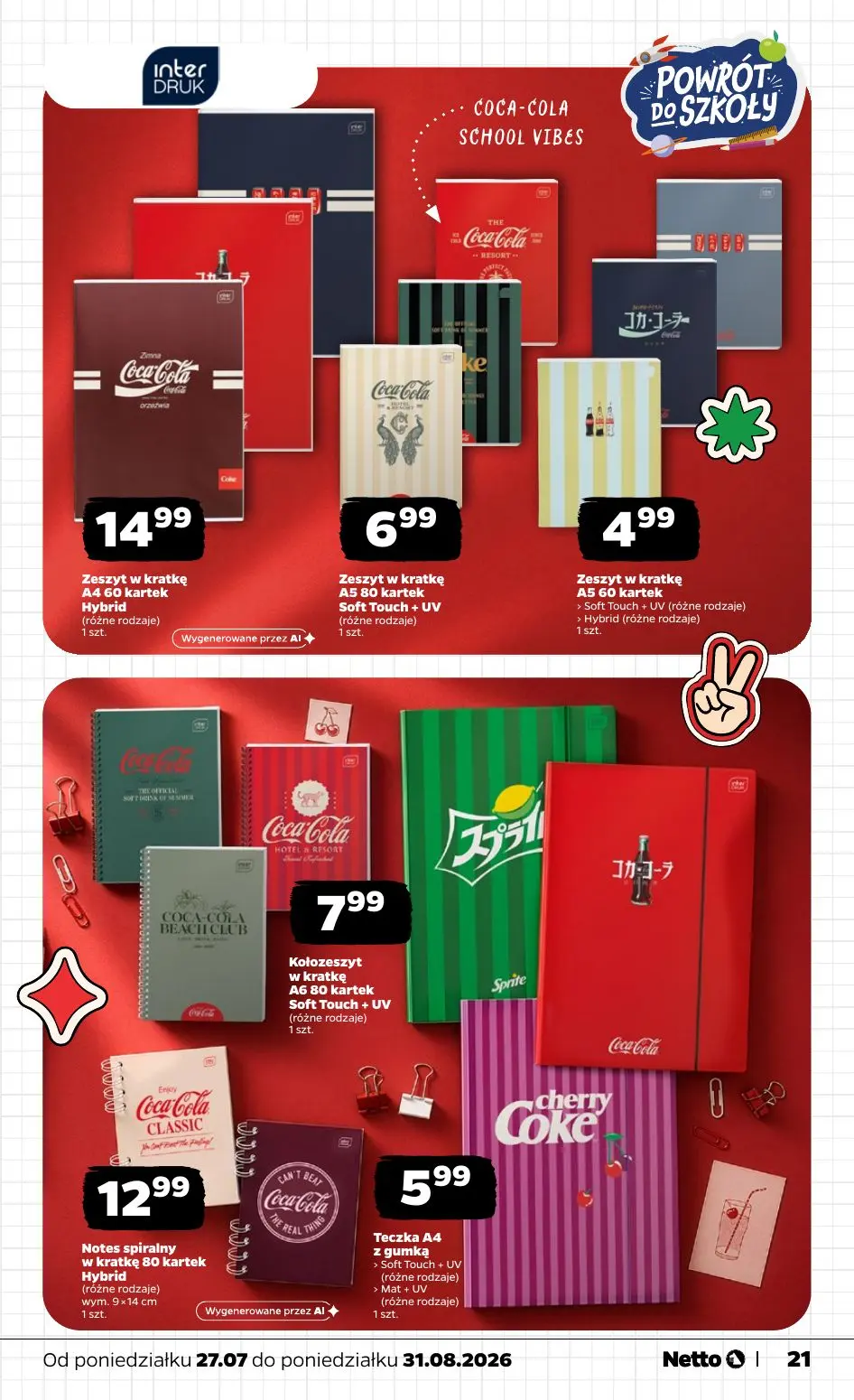 gazetka promocyjna NETTO Powrót do szkoły - Strona 21