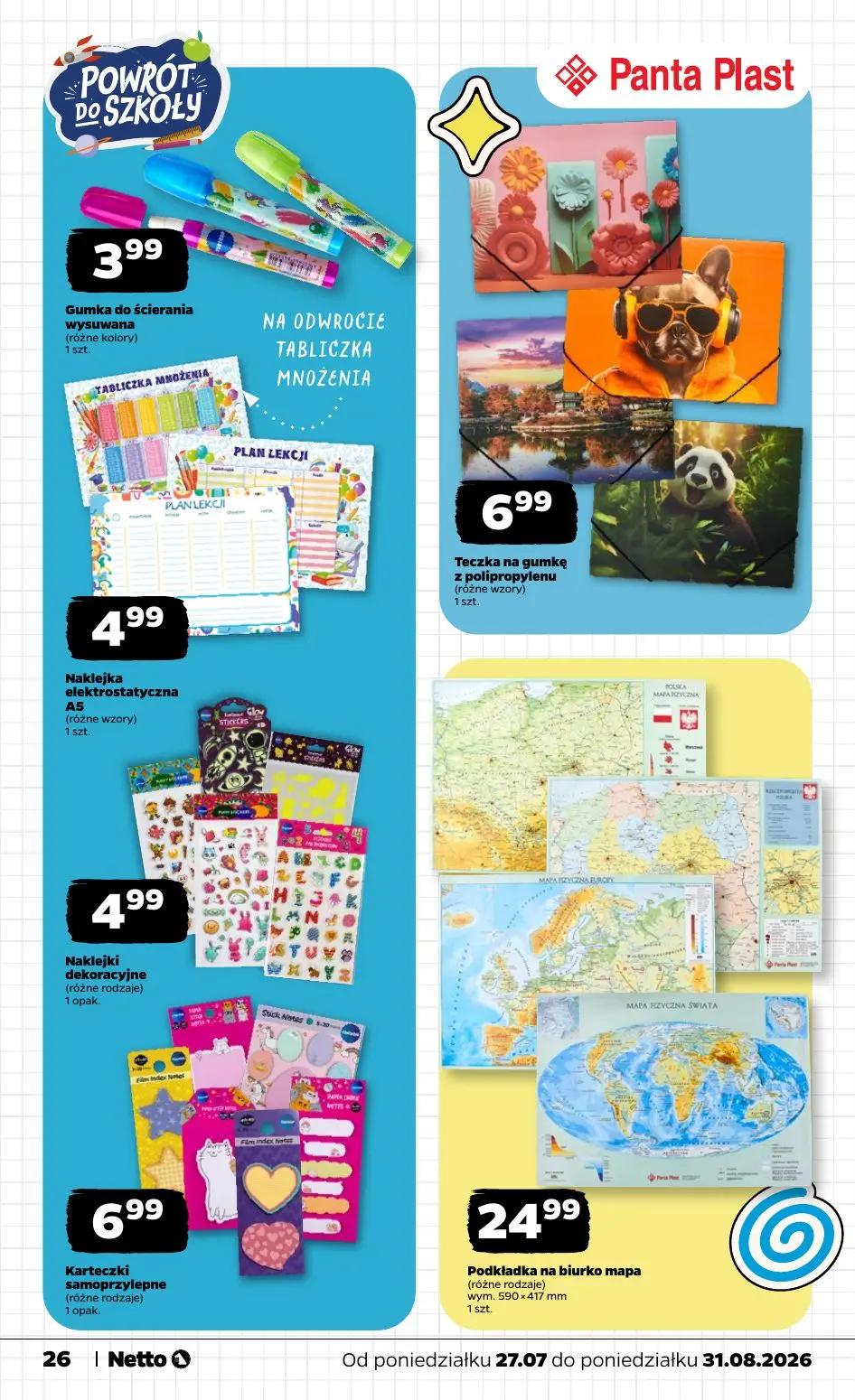 gazetka promocyjna NETTO Powrót do szkoły - Strona 26