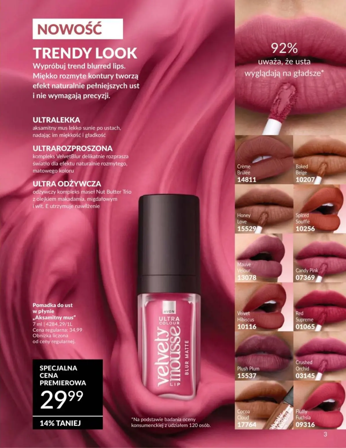 gazetka promocyjna AVON Aksamitny mus do ust - Strona 3