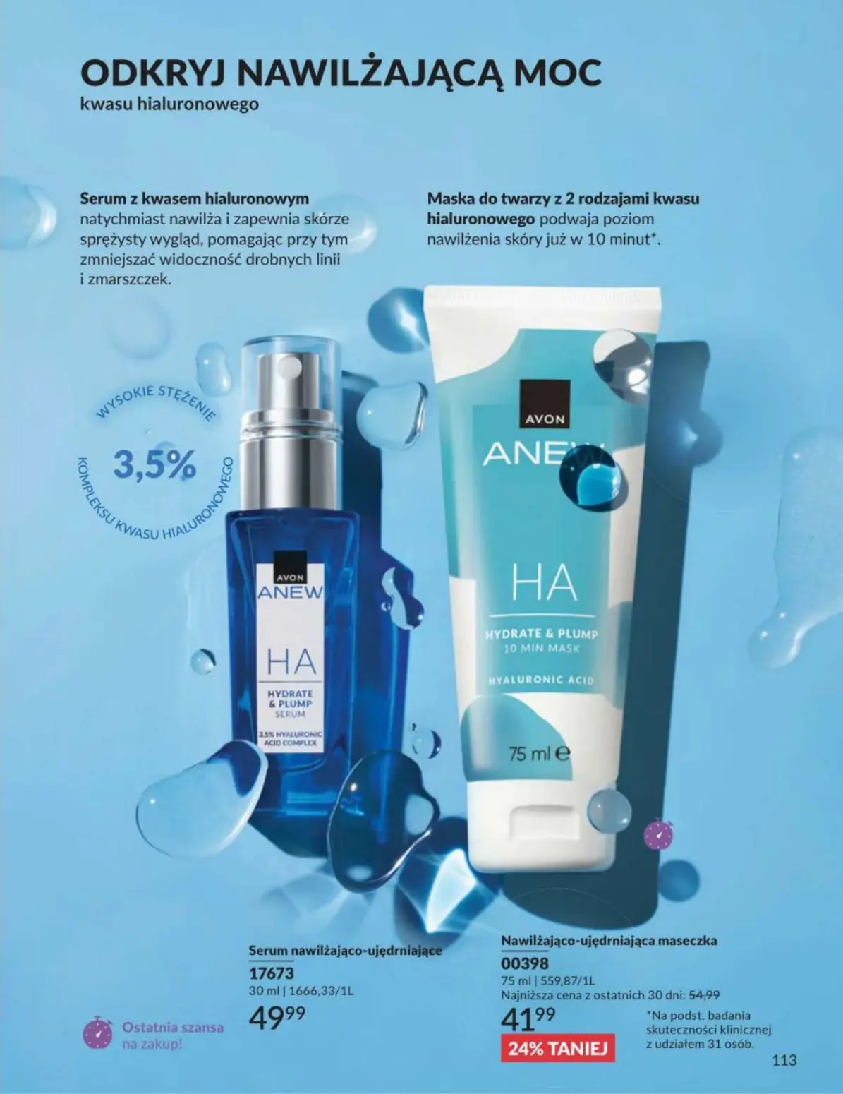 gazetka promocyjna AVON Aksamitny mus do ust - Strona 113