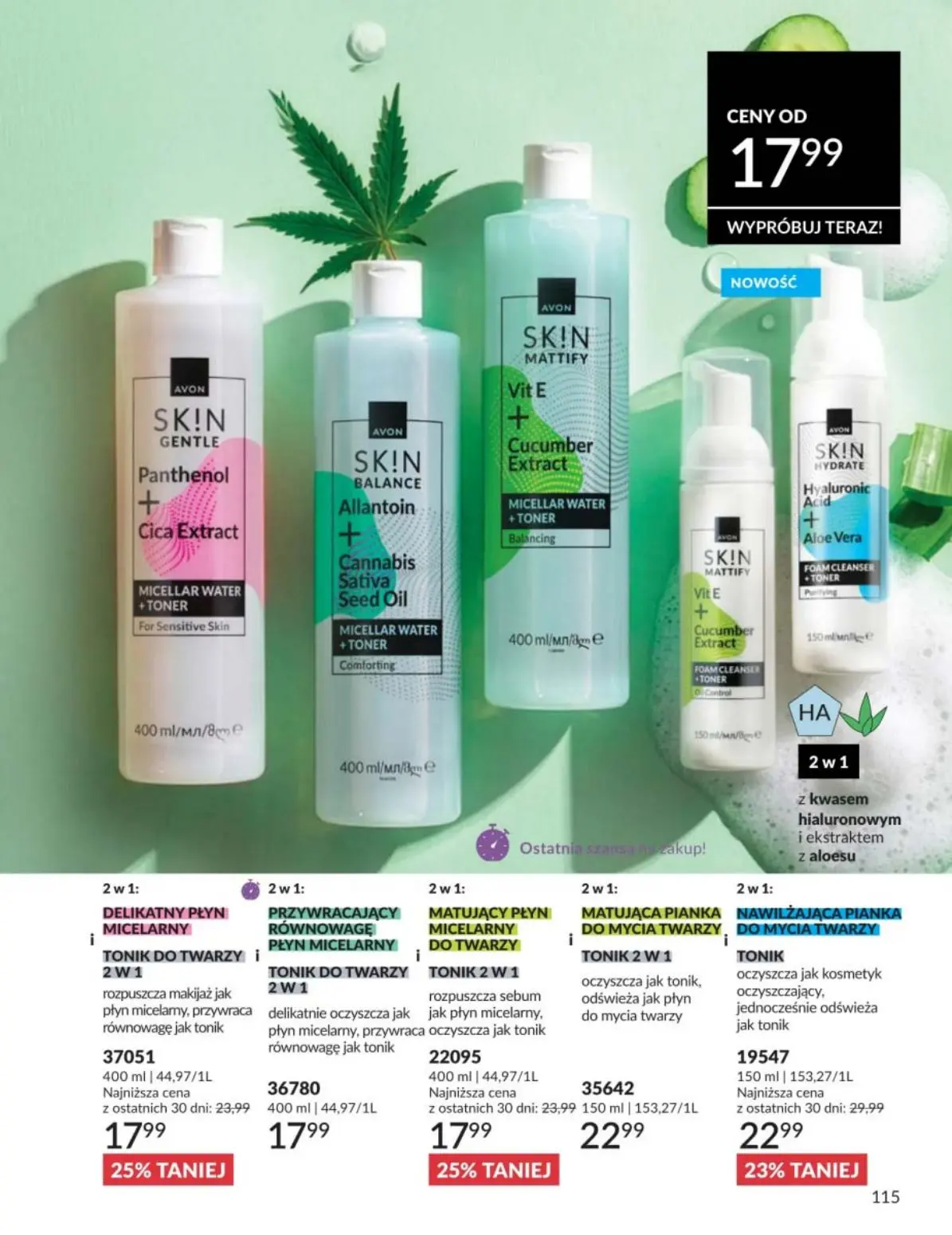 gazetka promocyjna AVON Aksamitny mus do ust - Strona 115