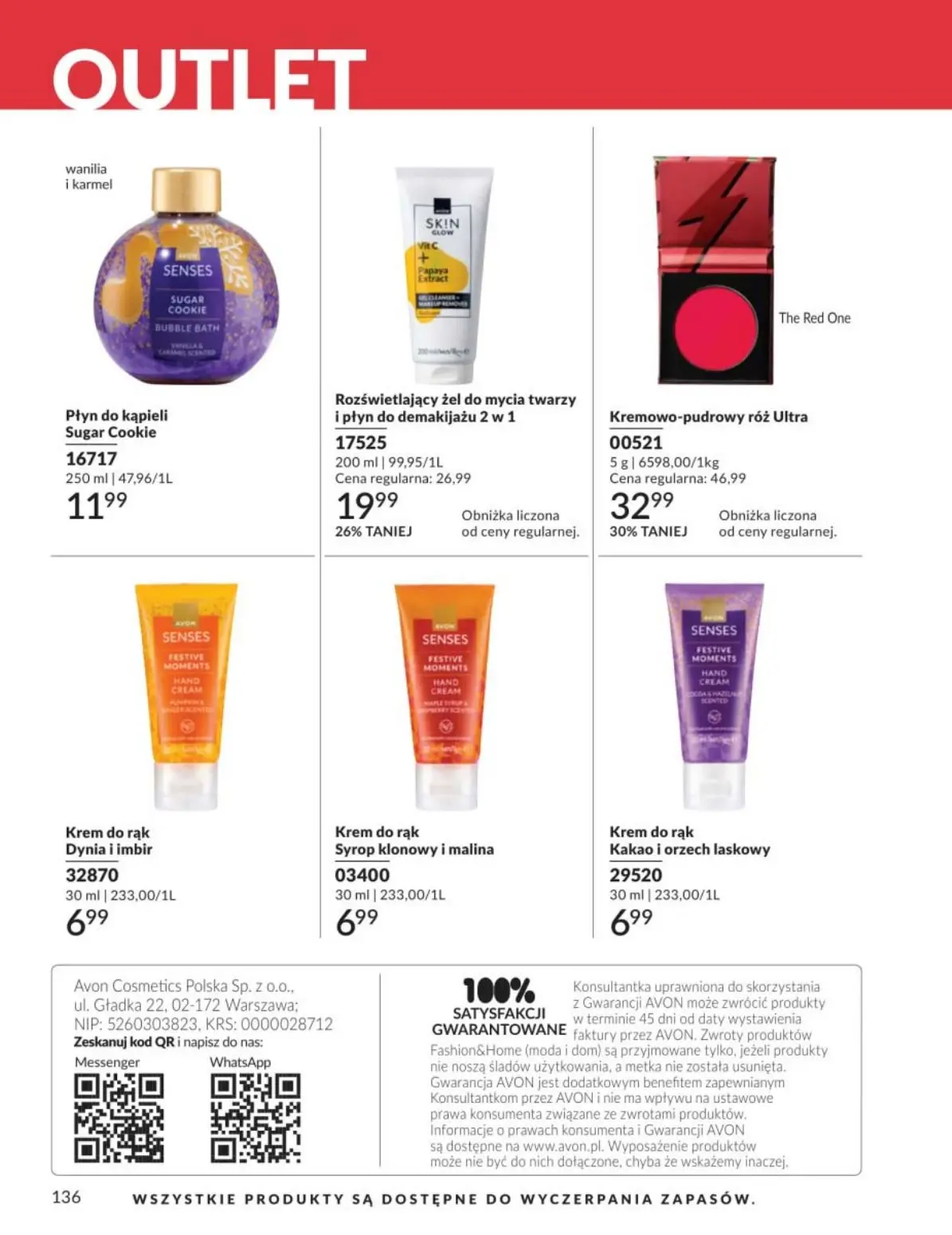 gazetka promocyjna AVON Aksamitny mus do ust - Strona 136