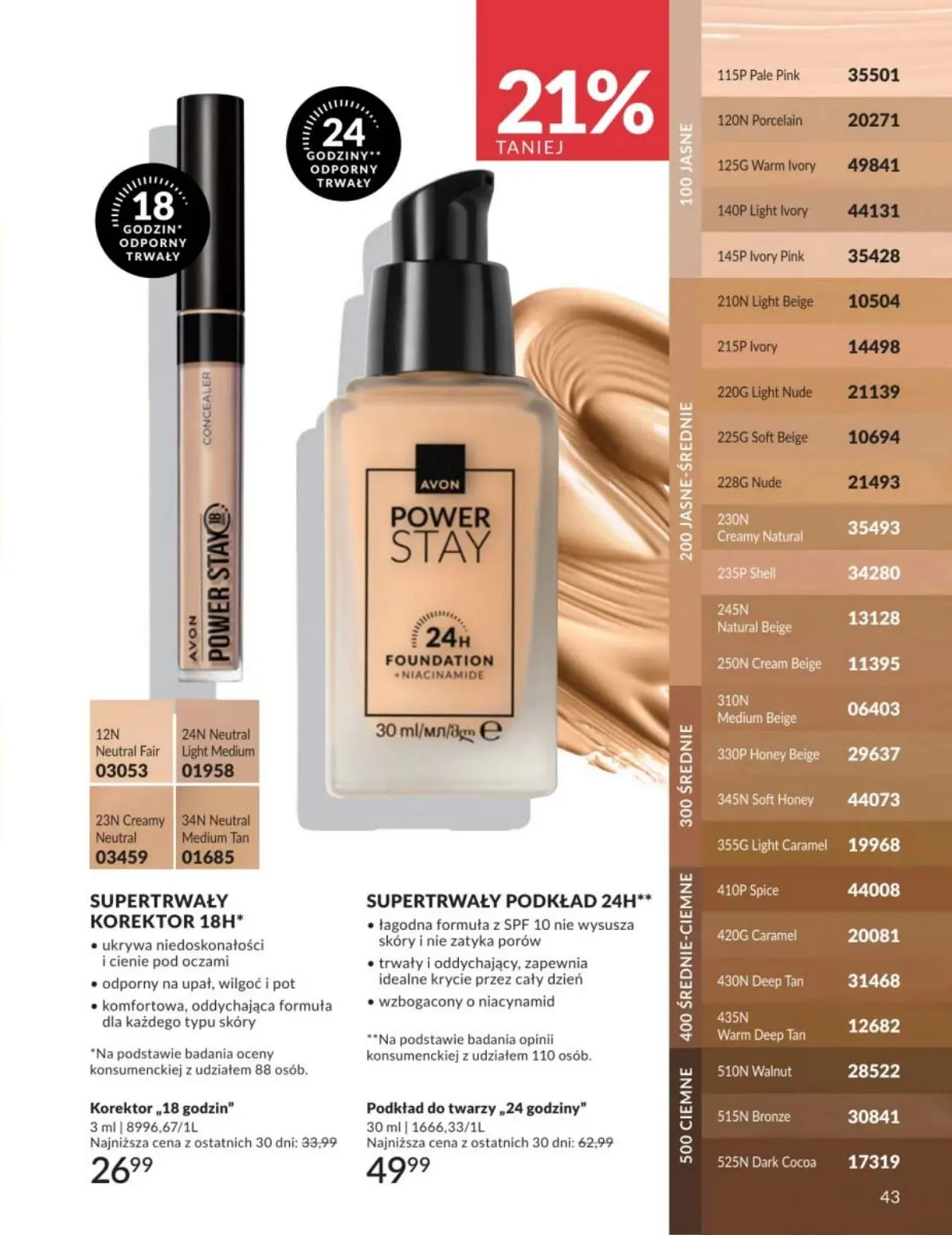 gazetka promocyjna AVON Aksamitny mus do ust - Strona 43