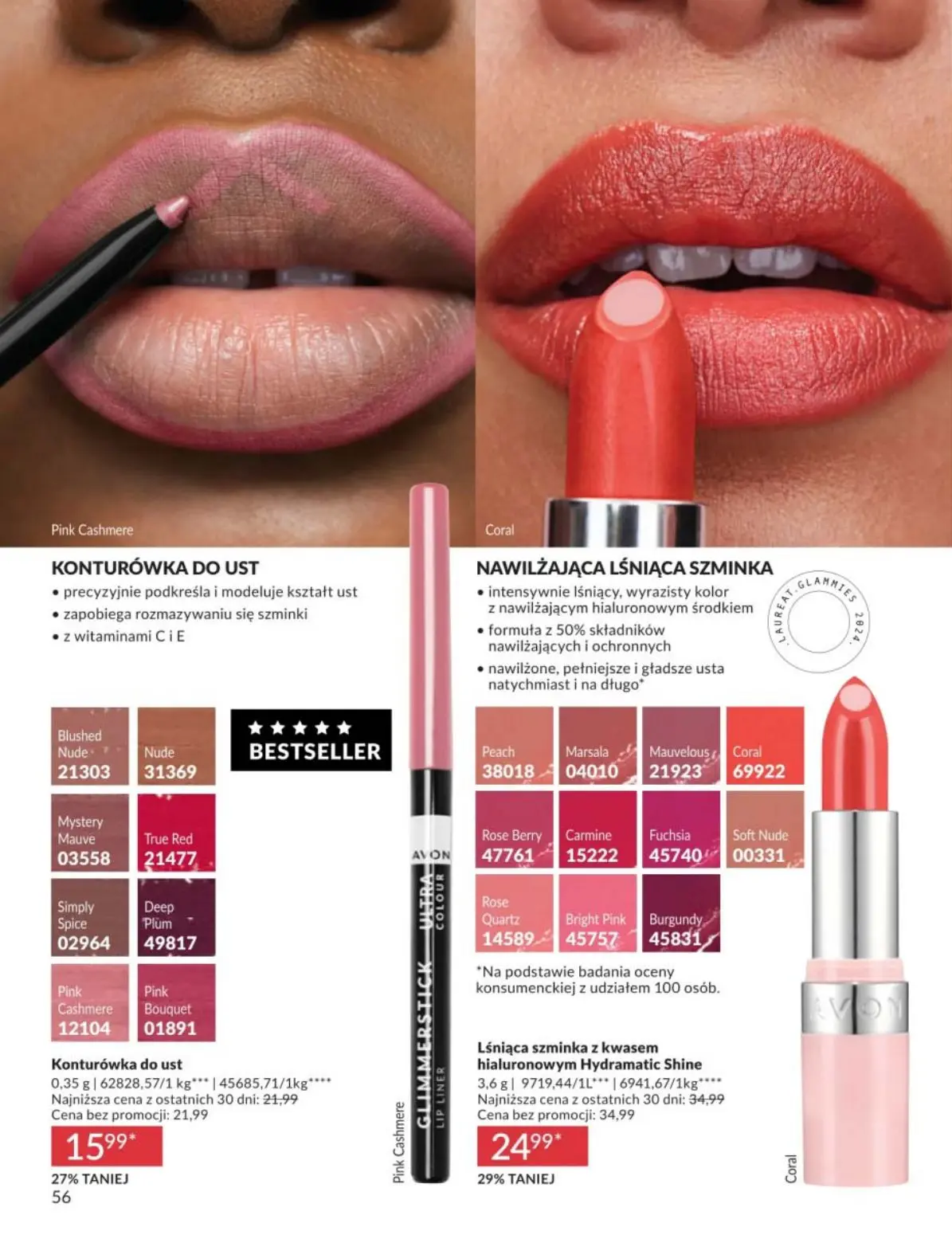 gazetka promocyjna AVON Aksamitny mus do ust - Strona 56