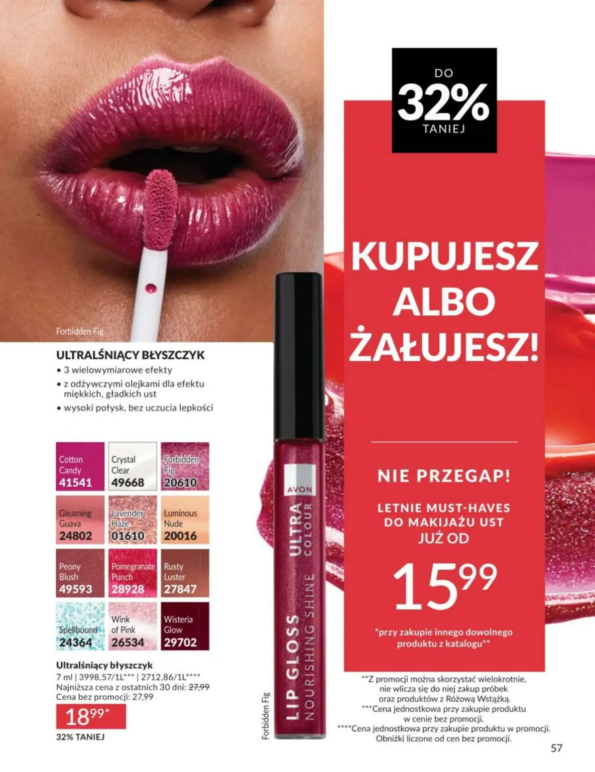 gazetka promocyjna AVON Aksamitny mus do ust - Strona 57