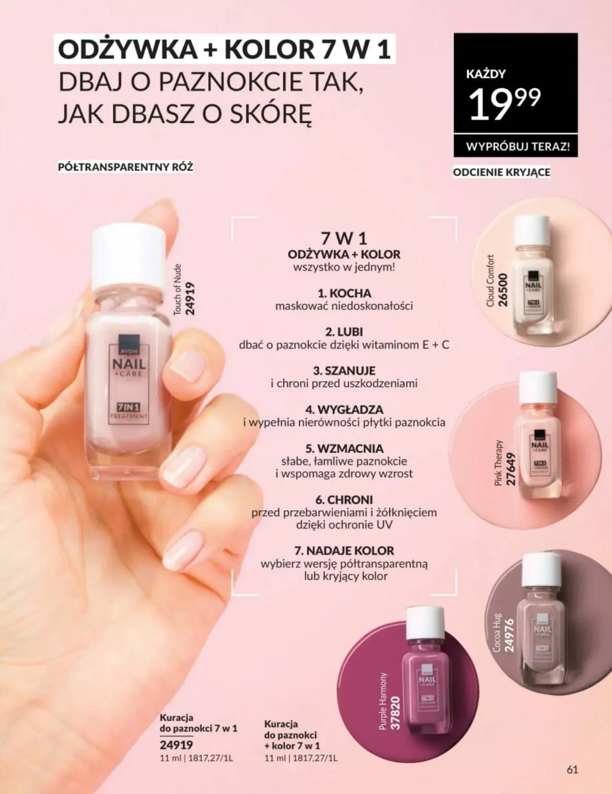 gazetka promocyjna AVON Aksamitny mus do ust - Strona 61