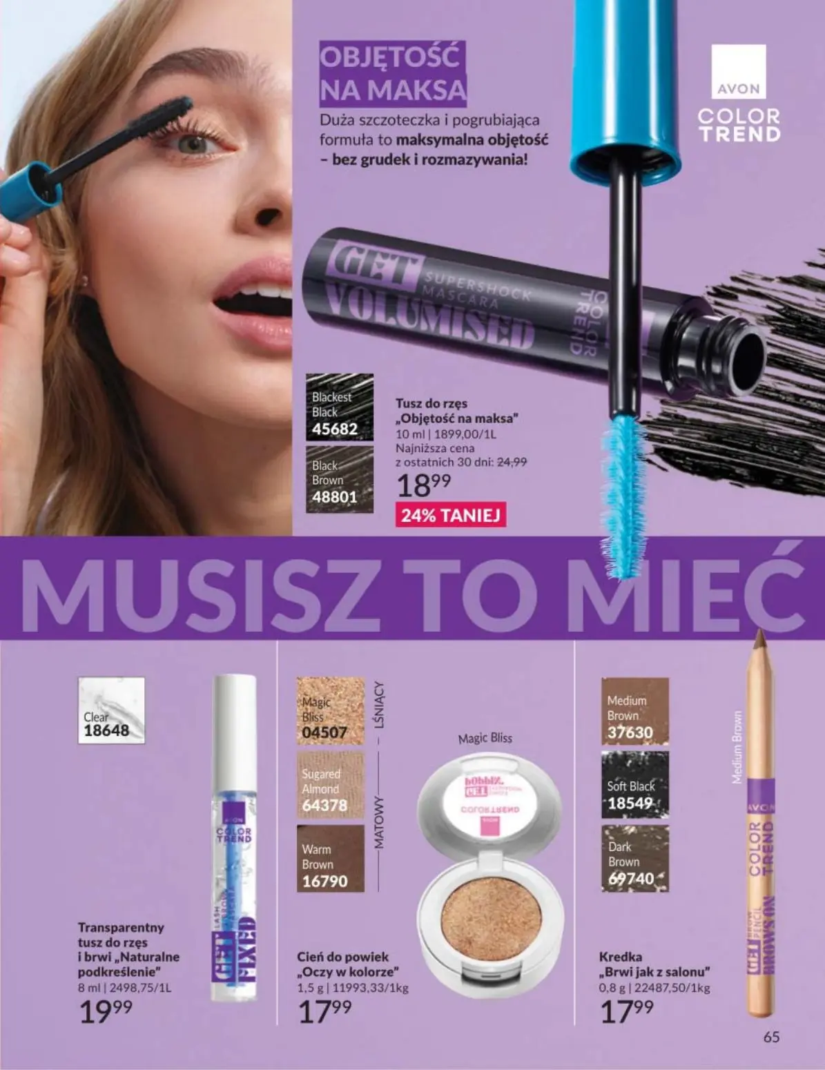 gazetka promocyjna AVON Aksamitny mus do ust - Strona 65