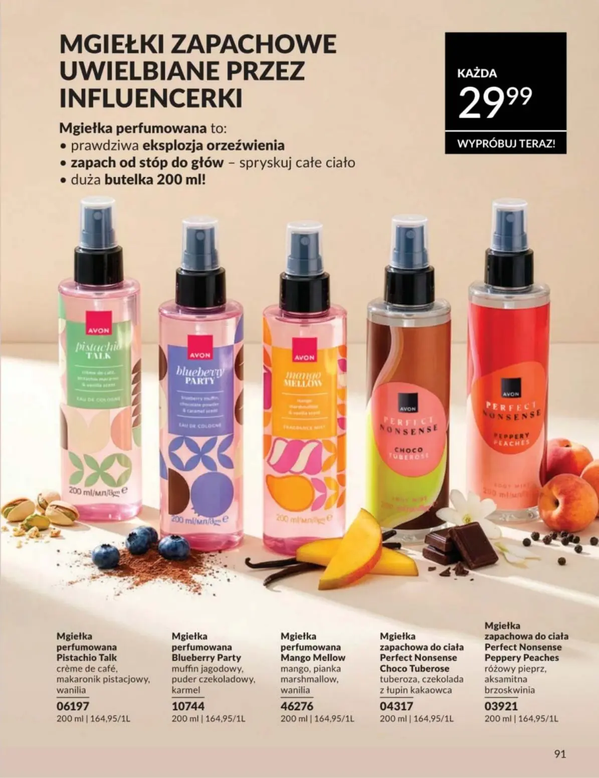 gazetka promocyjna AVON Aksamitny mus do ust - Strona 91