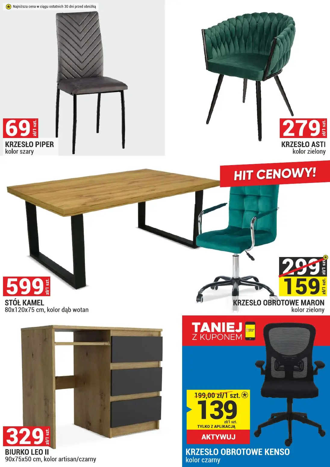 gazetka promocyjna Merkury Market Meble, wypoczynki, materace - Strona 6