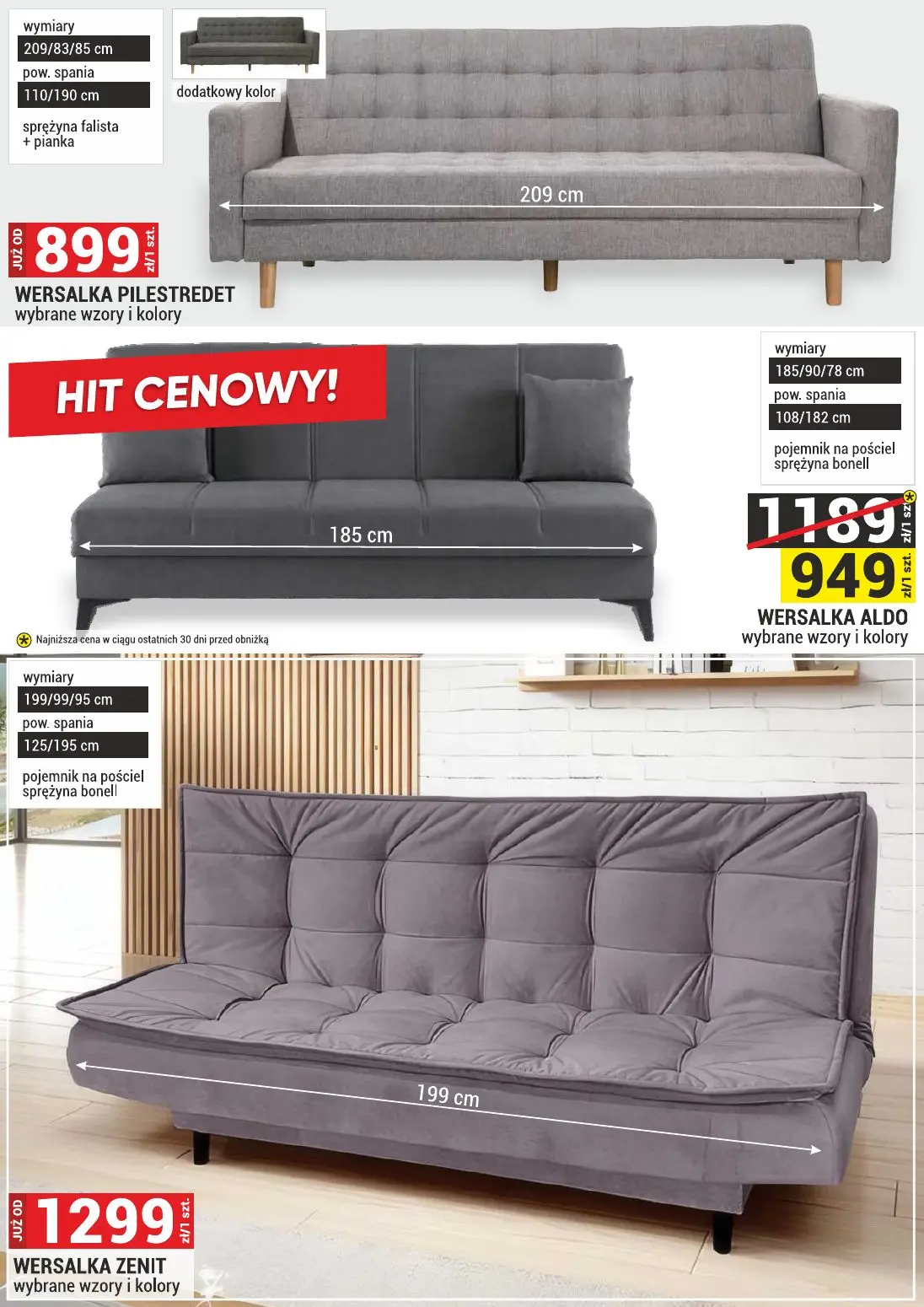 gazetka promocyjna Merkury Market Meble, wypoczynki, materace - Strona 8