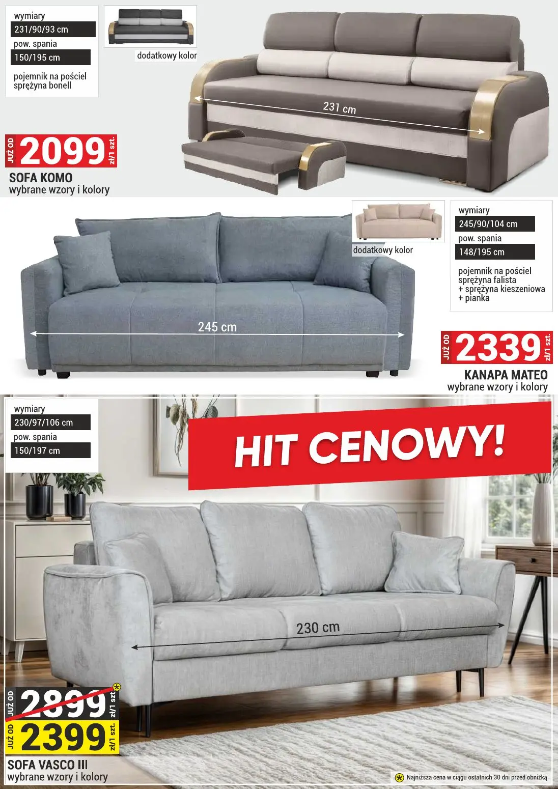gazetka promocyjna Merkury Market Meble, wypoczynki, materace - Strona 11