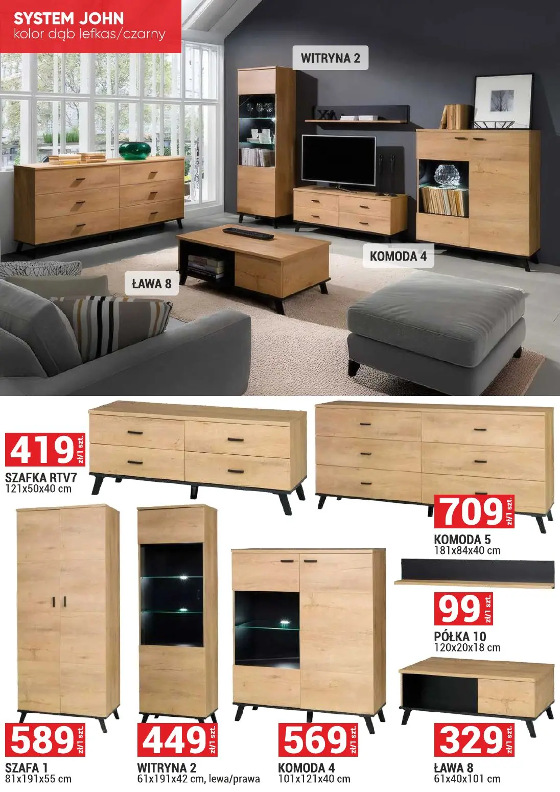 gazetka promocyjna Merkury Market Meble, wypoczynki, materace - Strona 12