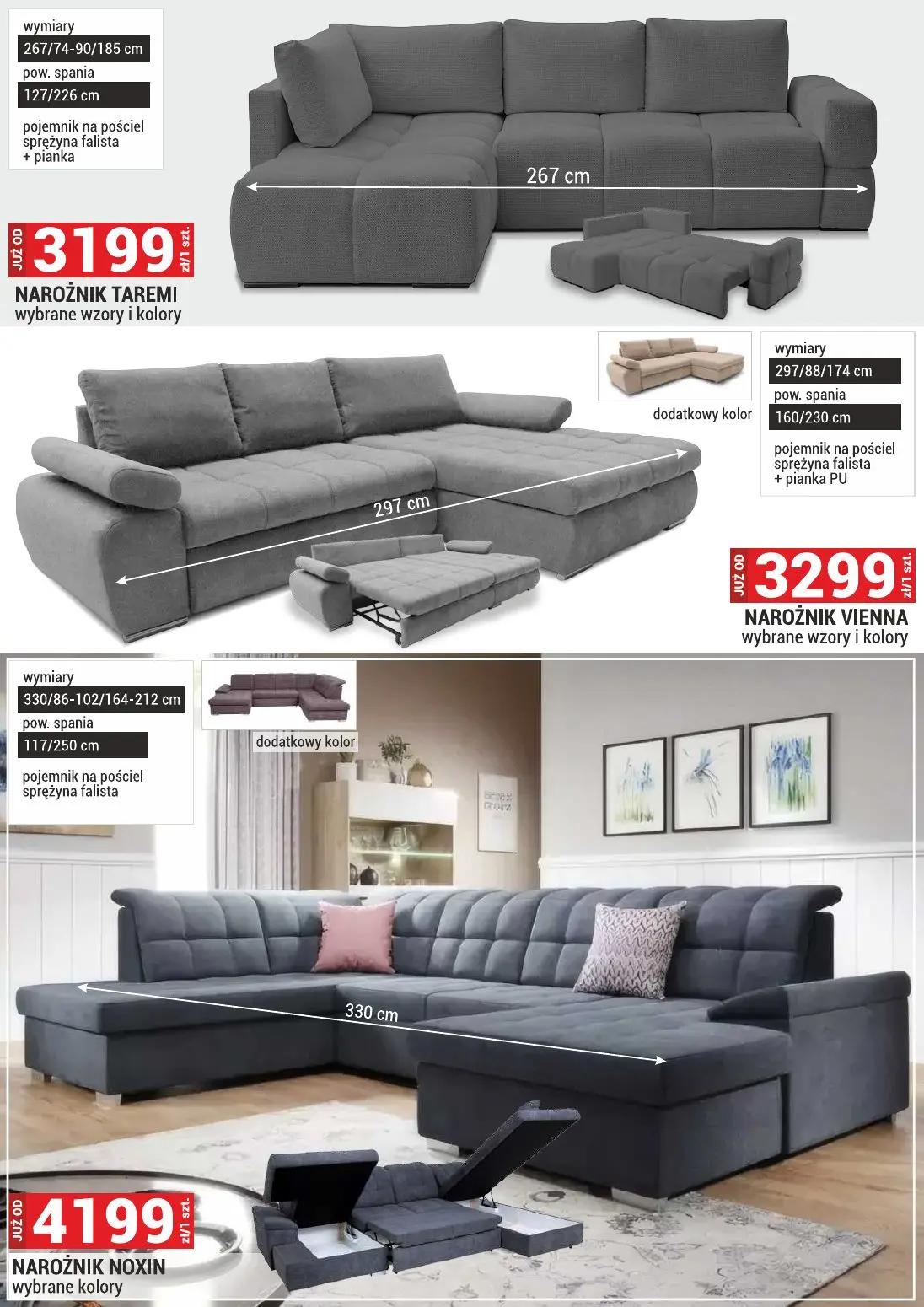 gazetka promocyjna Merkury Market Meble, wypoczynki, materace - Strona 13