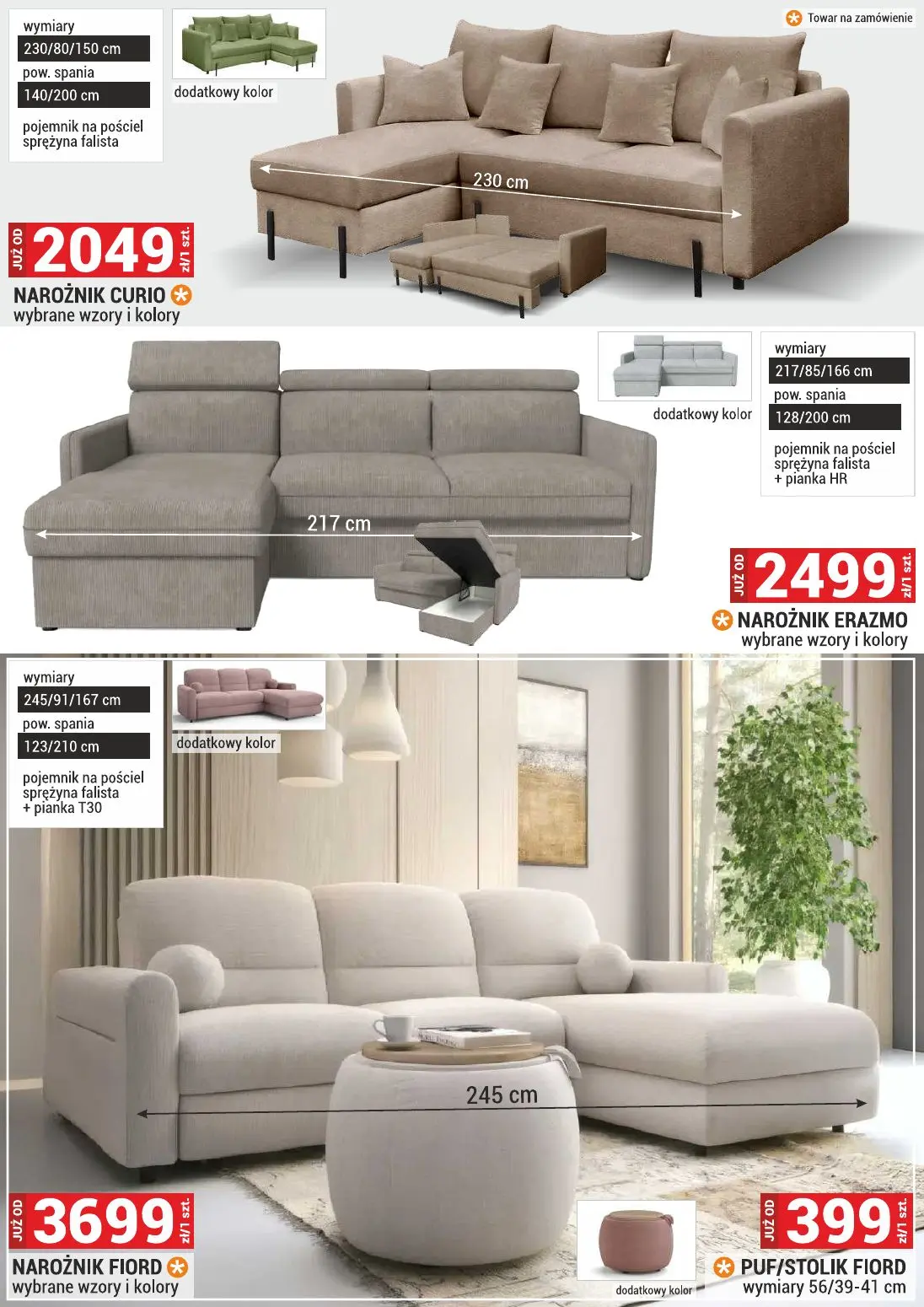 gazetka promocyjna Merkury Market Meble, wypoczynki, materace - Strona 17