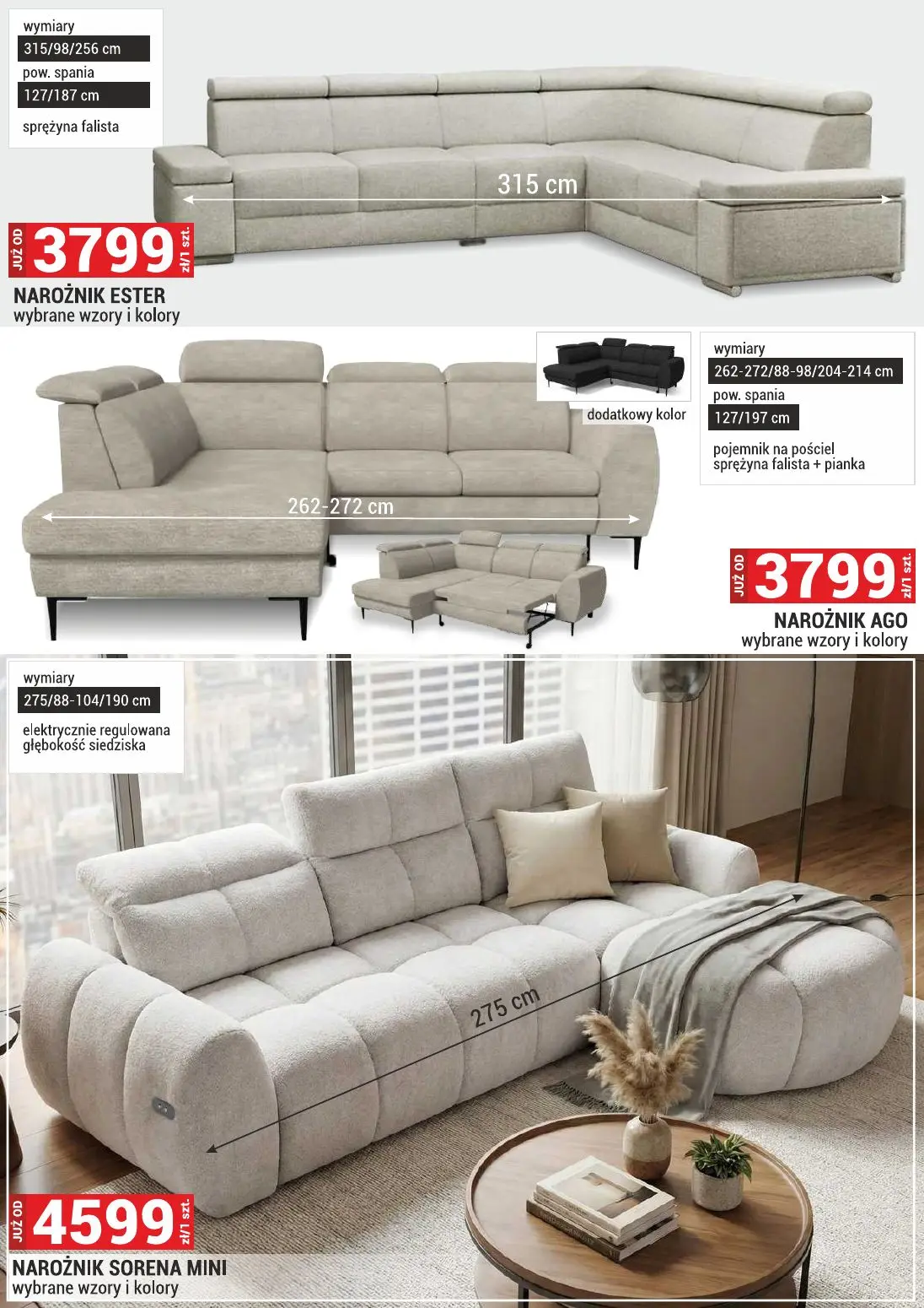 gazetka promocyjna Merkury Market Meble, wypoczynki, materace - Strona 19