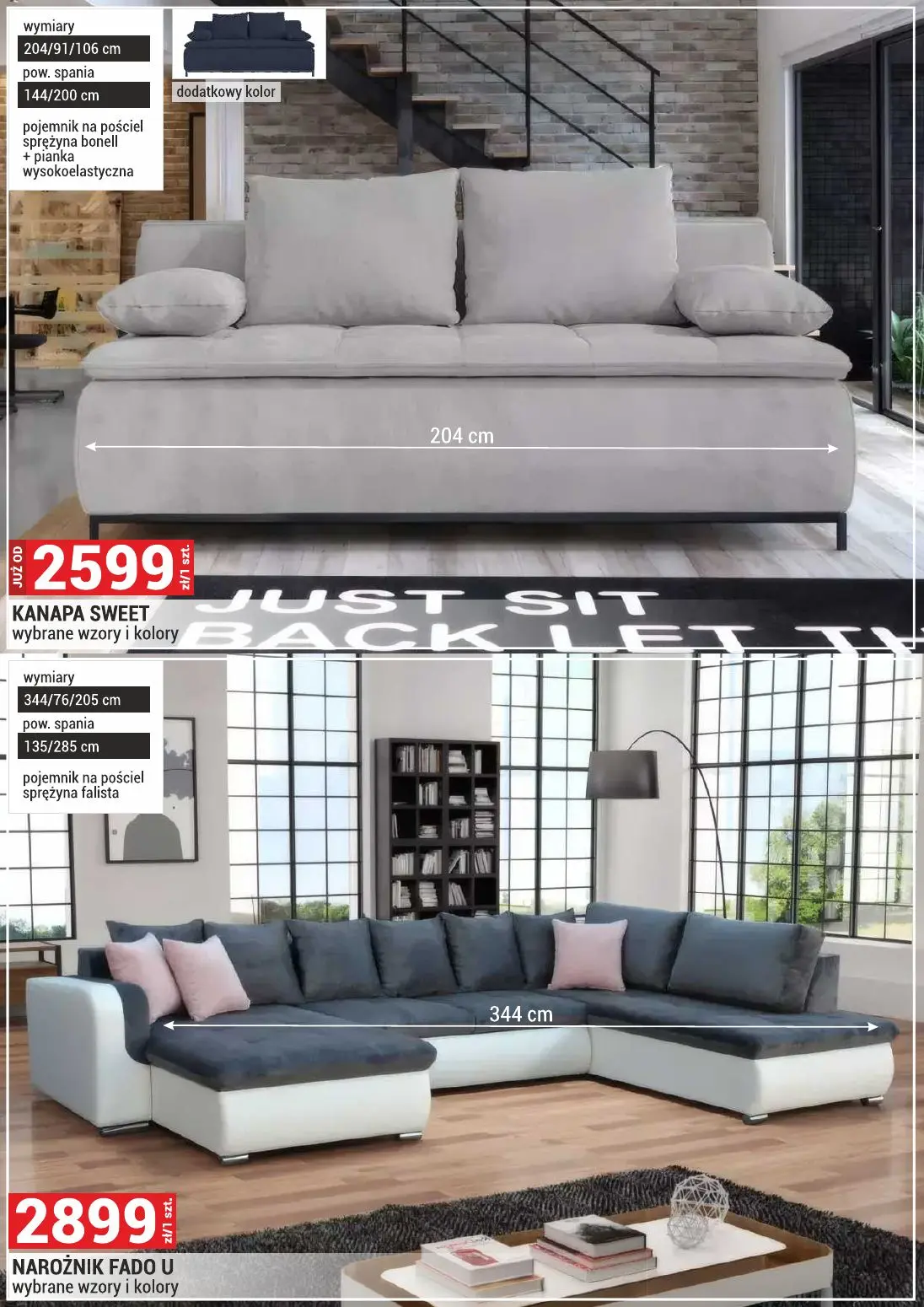 gazetka promocyjna Merkury Market Meble, wypoczynki, materace - Strona 22