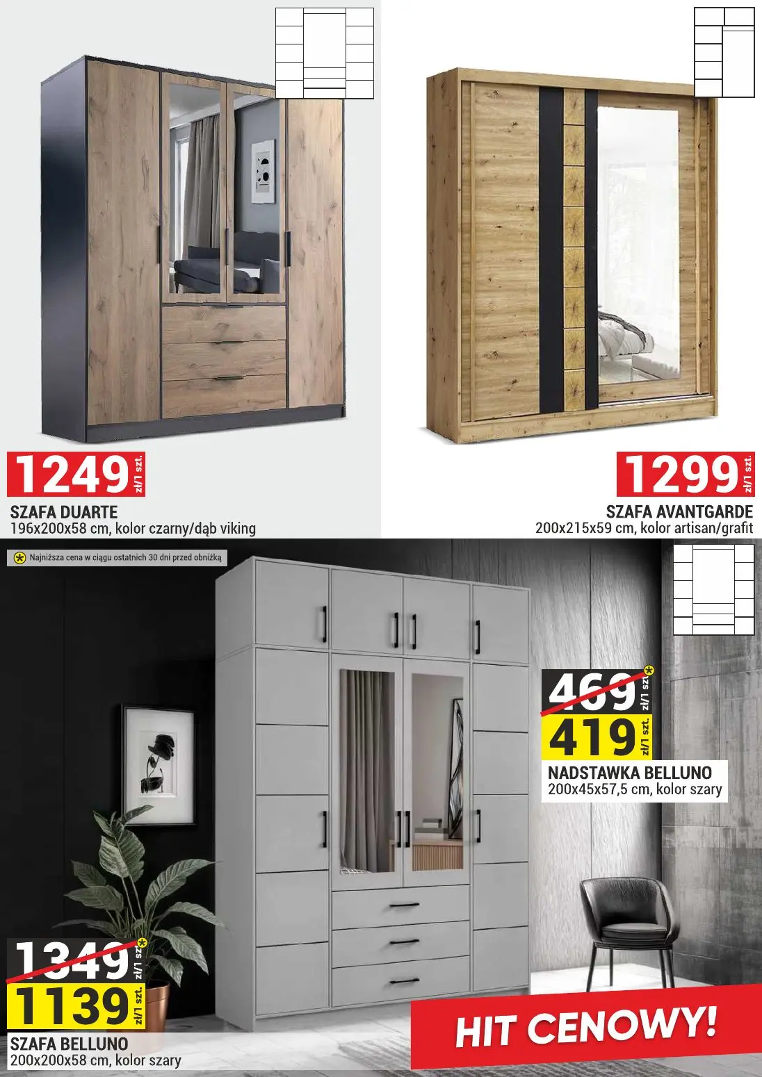 gazetka promocyjna Merkury Market Meble, wypoczynki, materace - Strona 33