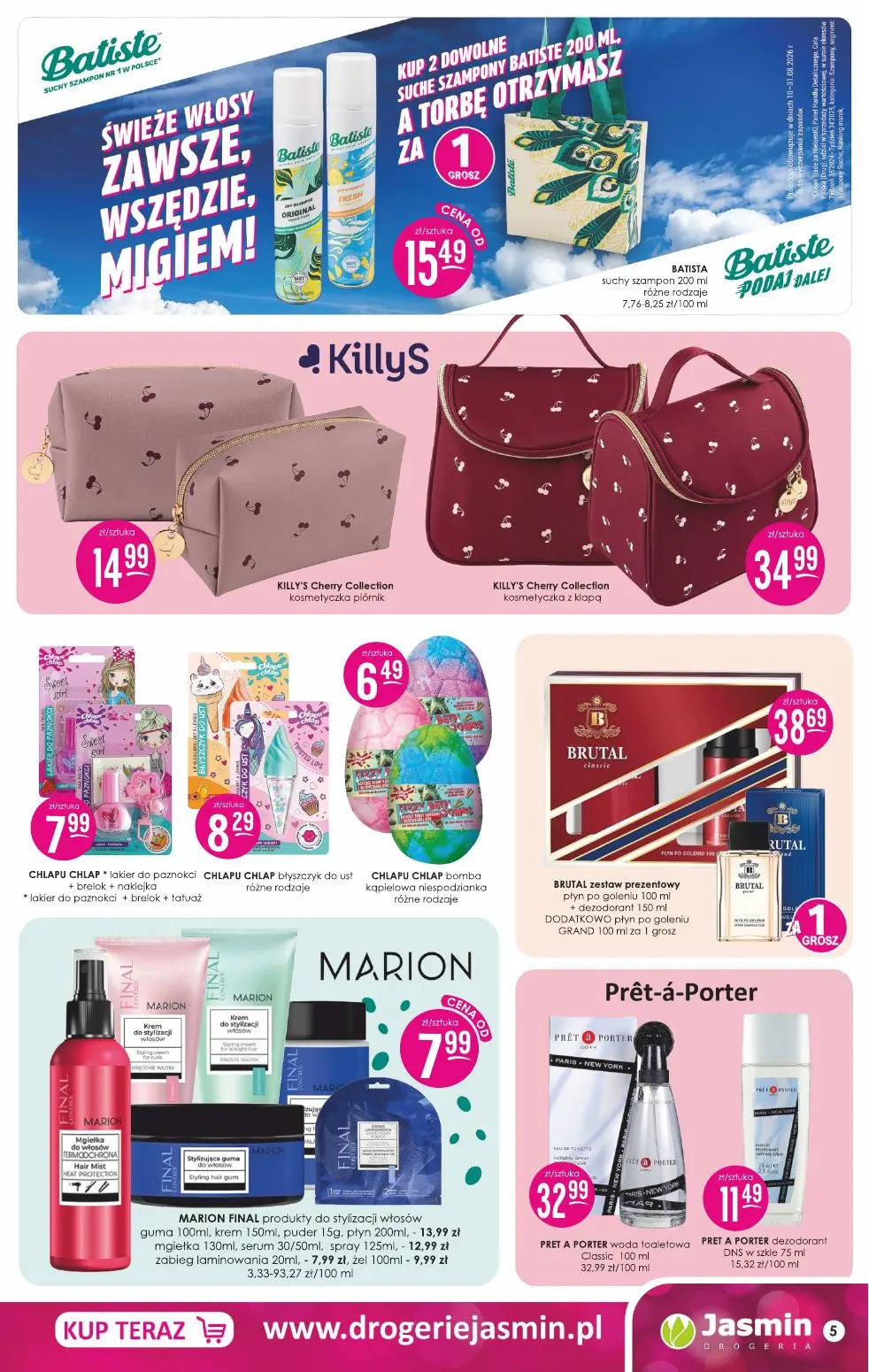 gazetka promocyjna DROGERIE JASMIN Super okazje! - Strona 5