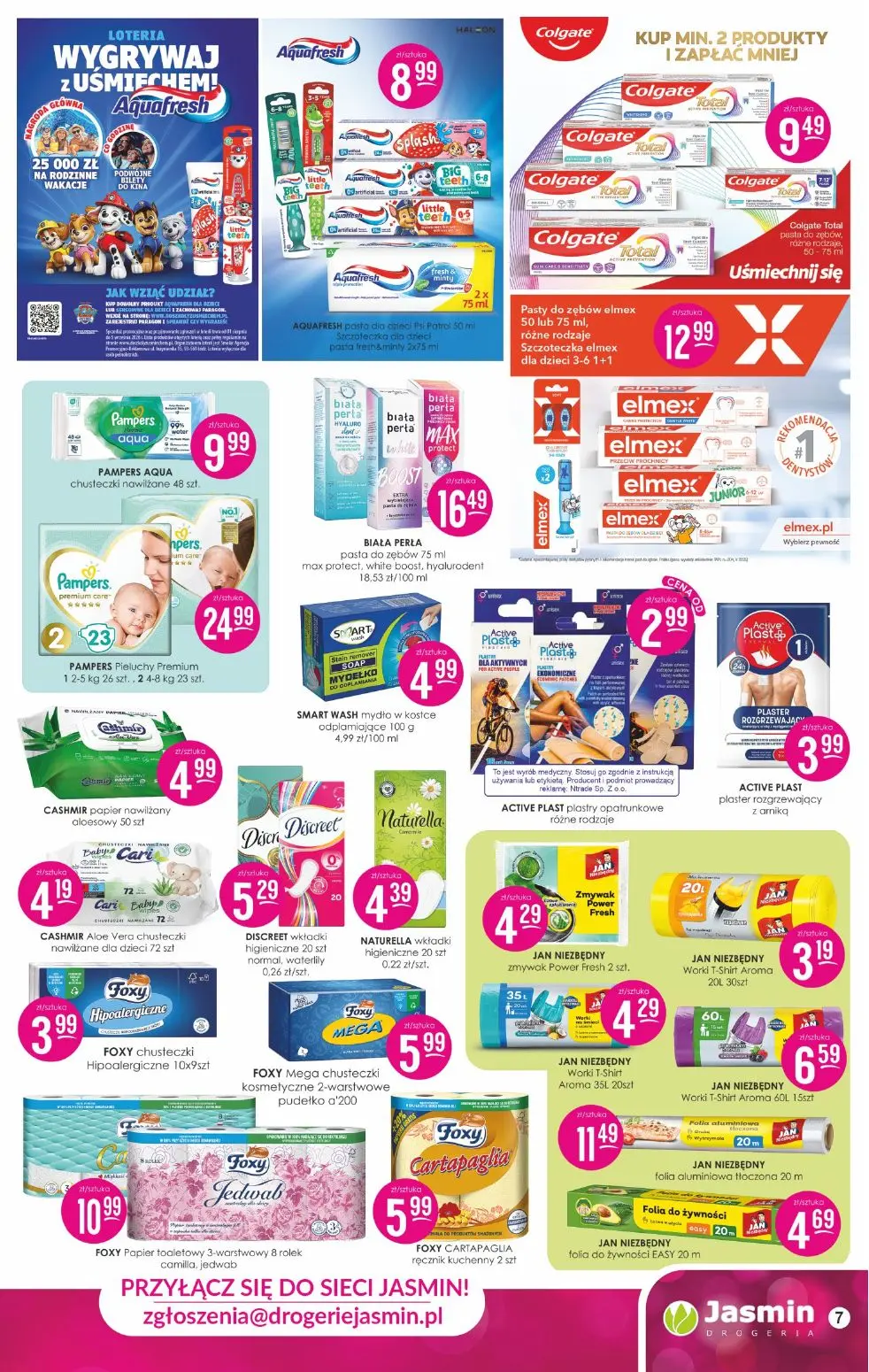 gazetka promocyjna DROGERIE JASMIN Super okazje! - Strona 7