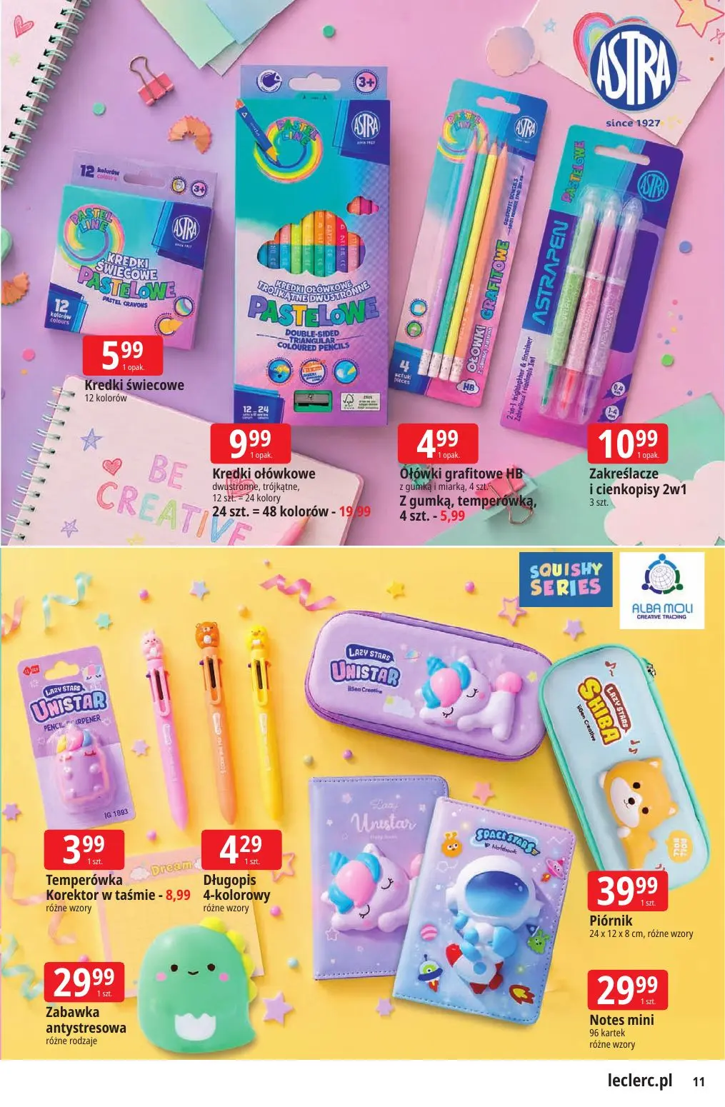 gazetka promocyjna E.Leclerc Powrót do szkoły - oferta rozszerzona - Strona 11