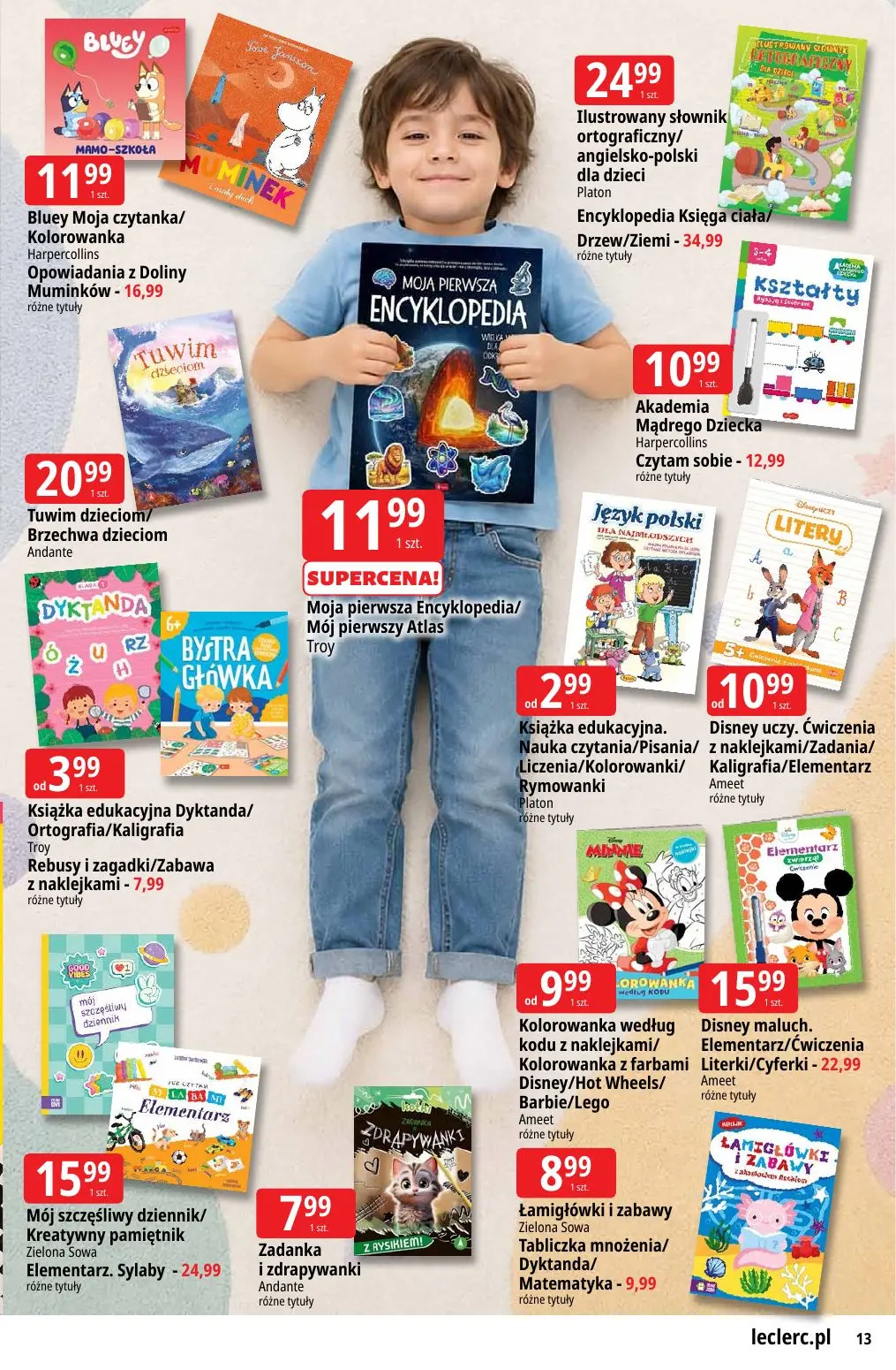 gazetka promocyjna E.Leclerc Powrót do szkoły - oferta rozszerzona - Strona 13