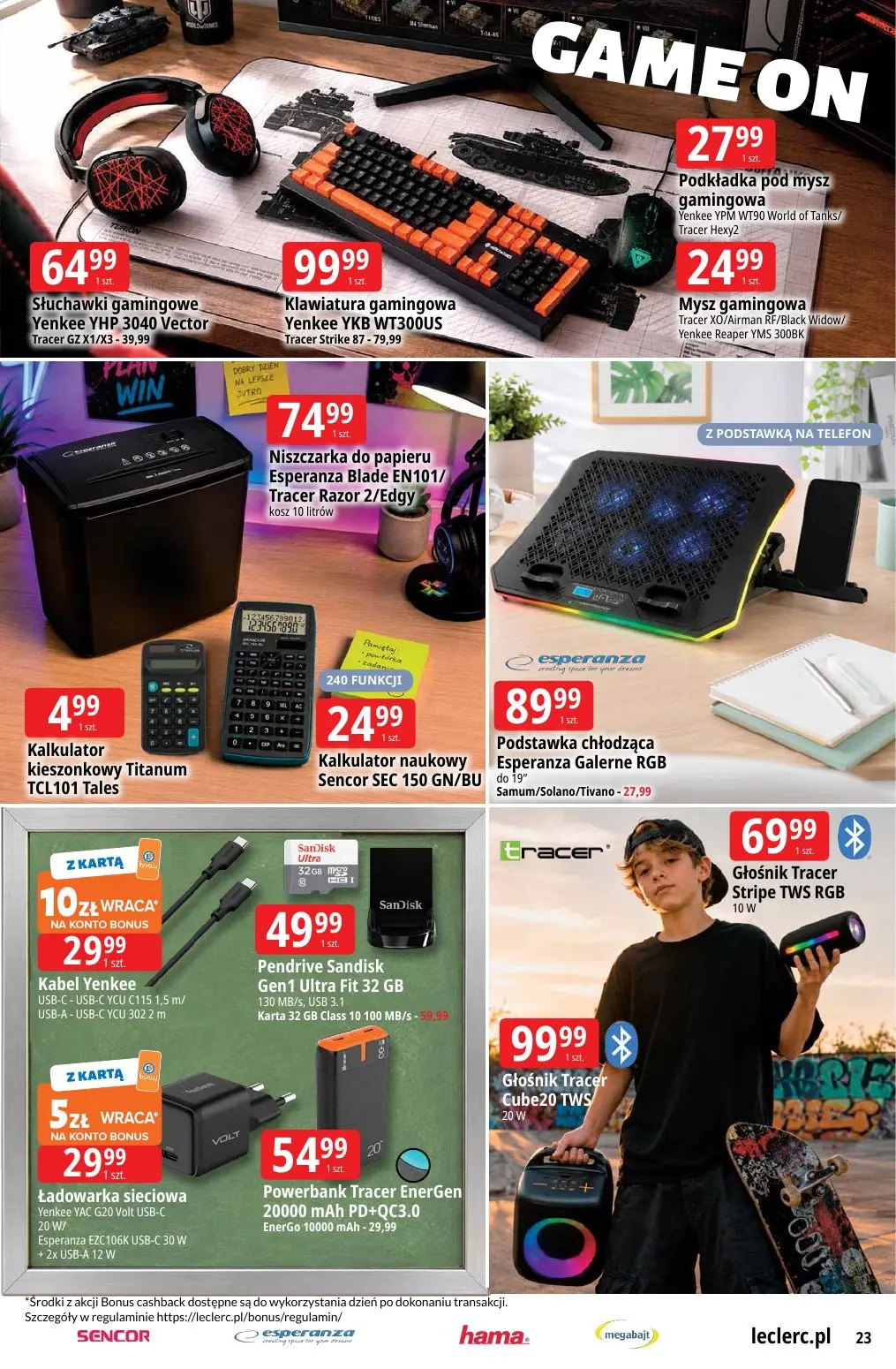 gazetka promocyjna E.Leclerc Powrót do szkoły - oferta rozszerzona - Strona 23