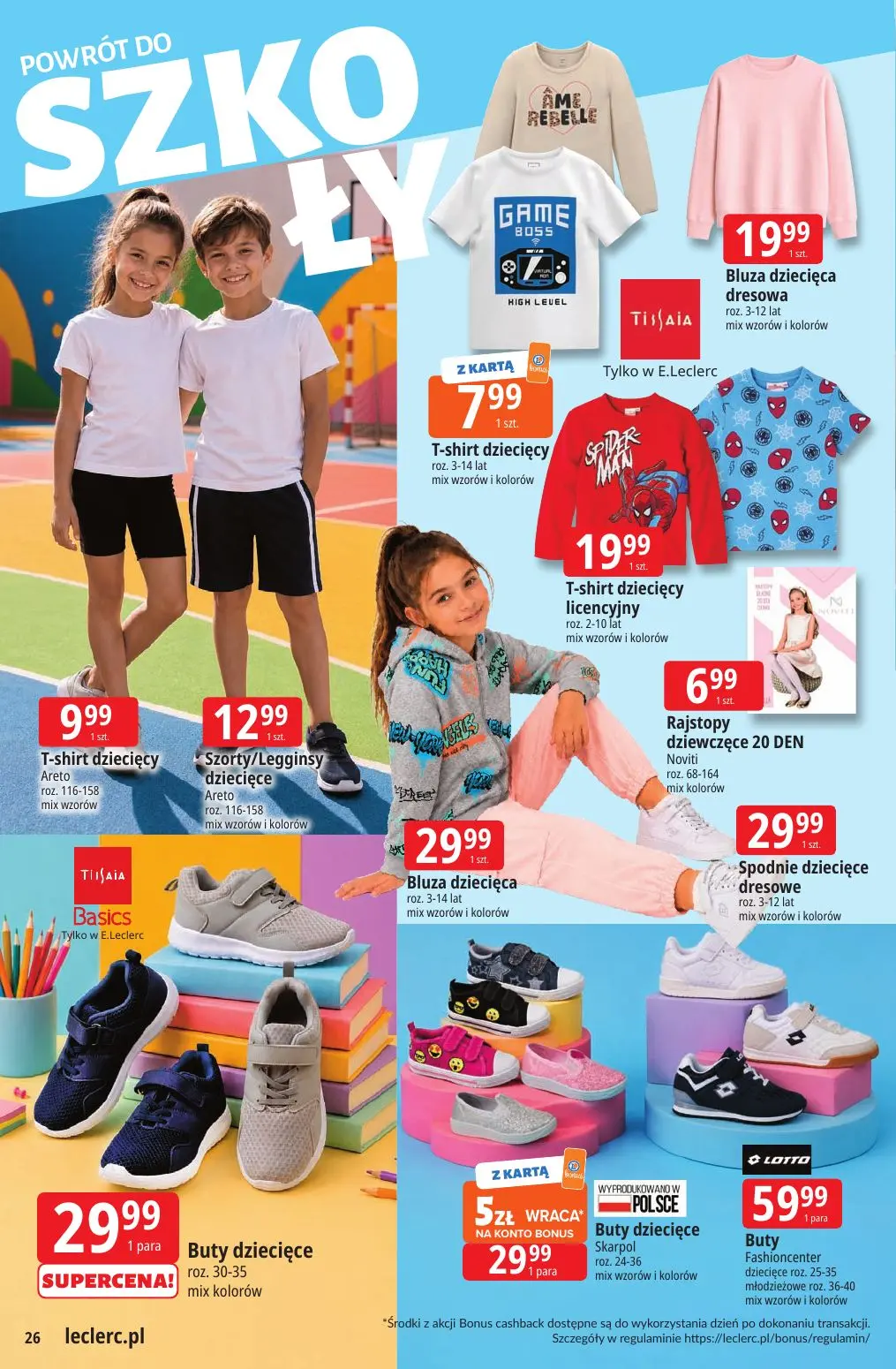 gazetka promocyjna E.Leclerc Powrót do szkoły - oferta rozszerzona - Strona 26