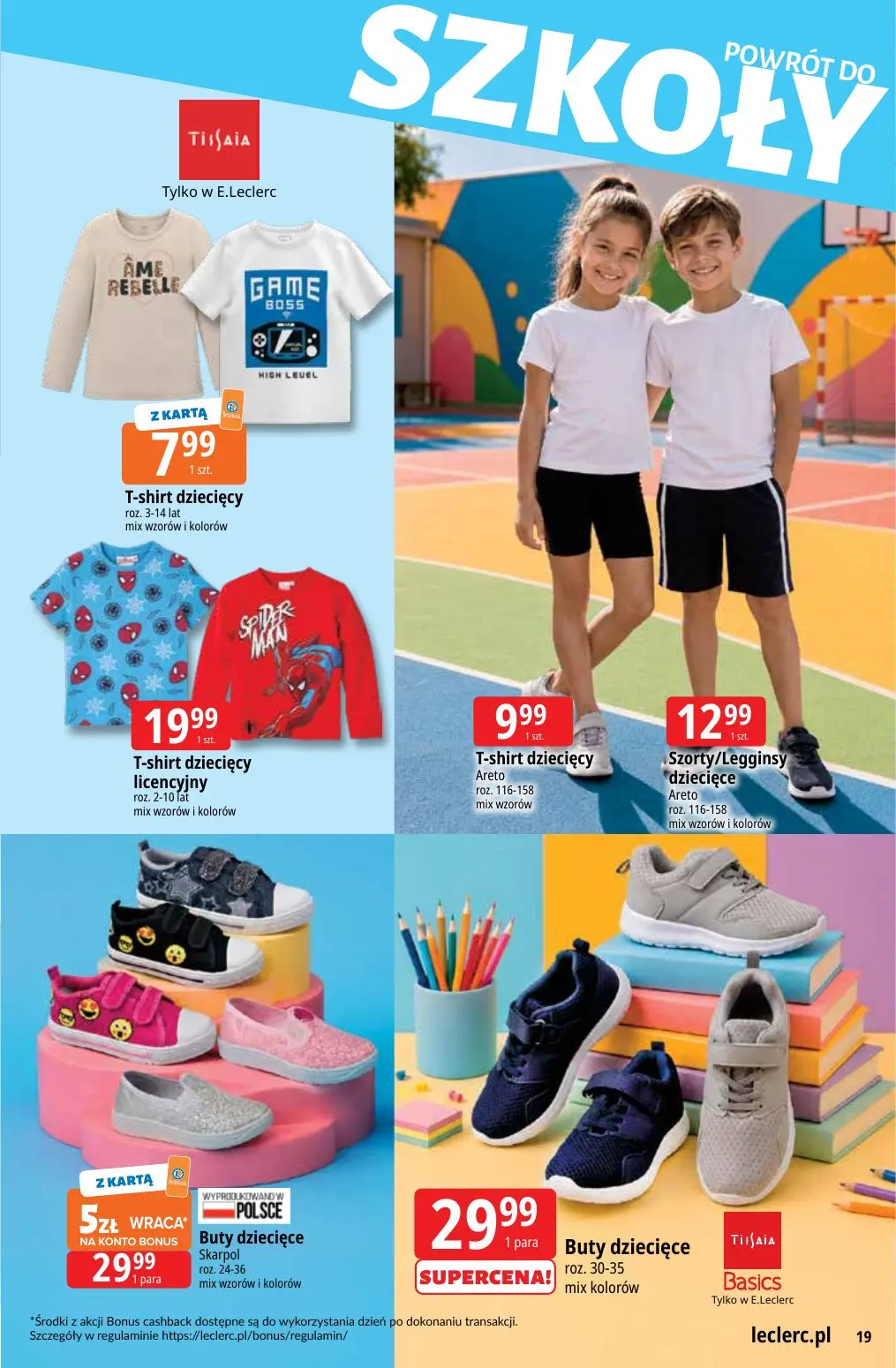 gazetka promocyjna E.Leclerc Powrót do szkoły - Strona 19