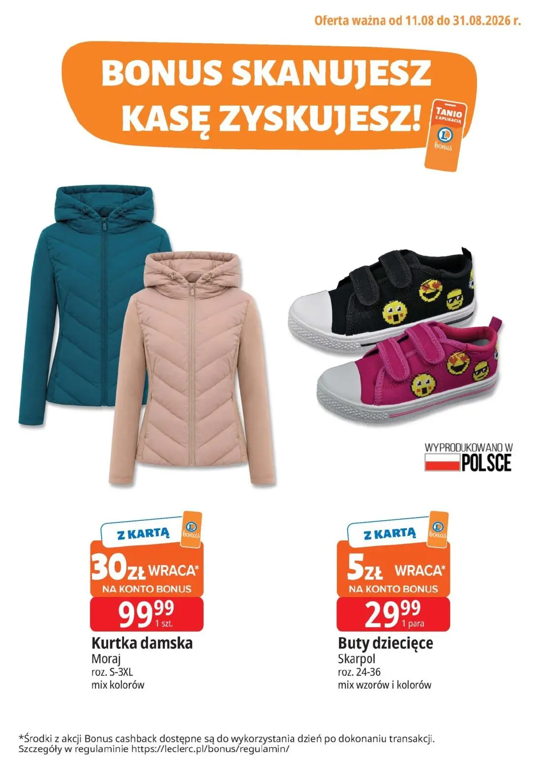 gazetka promocyjna E.Leclerc Bonus skanujesz kasę zyskujesz - Strona 4