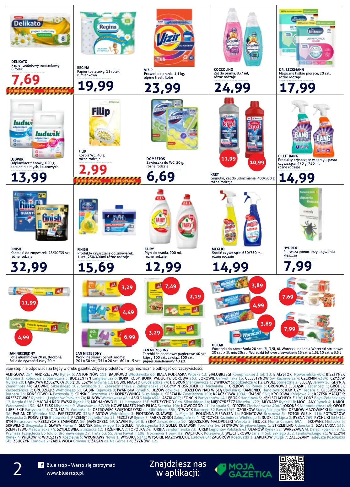 gazetka promocyjna Blue stop  - Strona 2